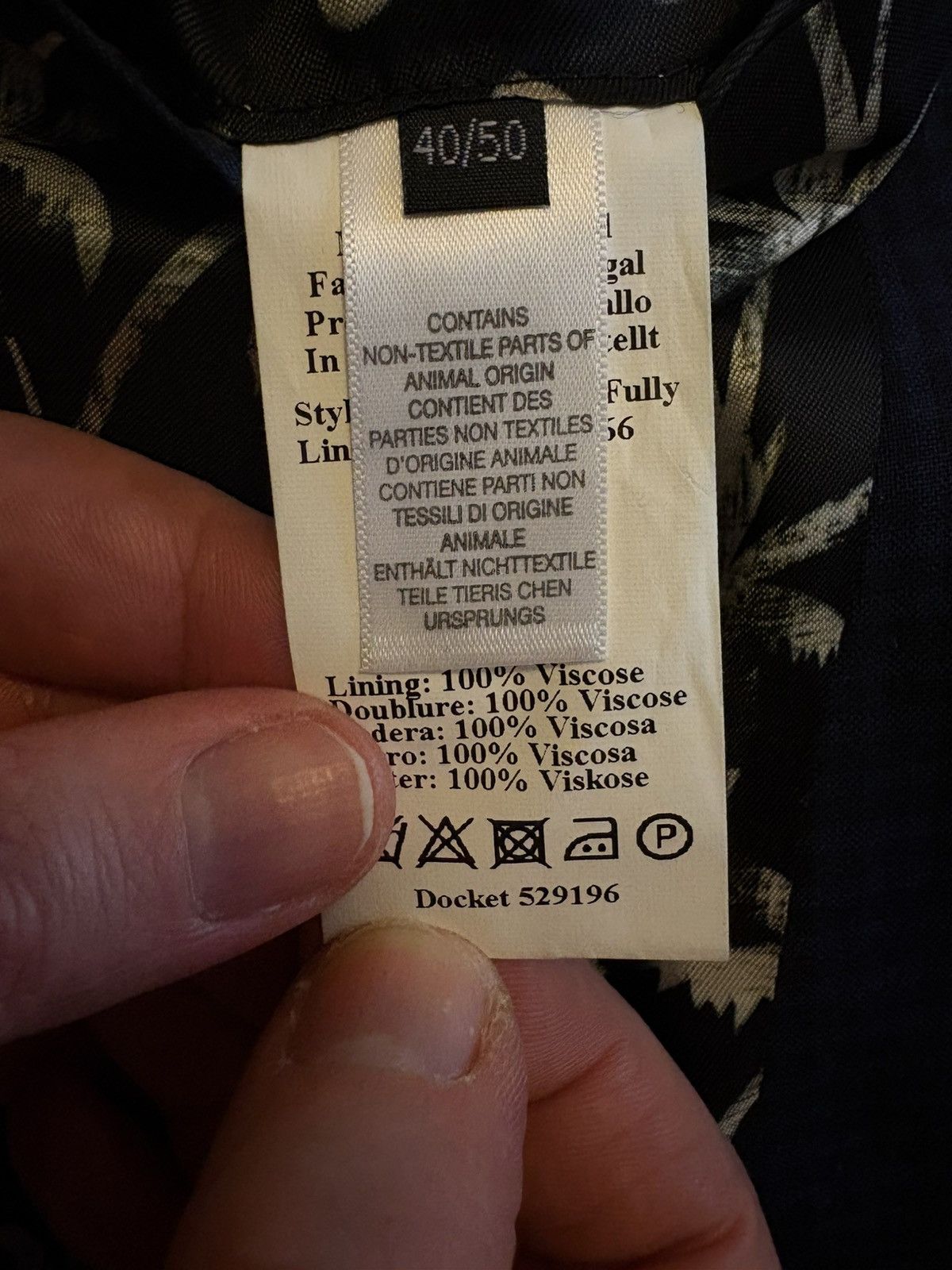 Paul Smith navy suit jacket in size 40