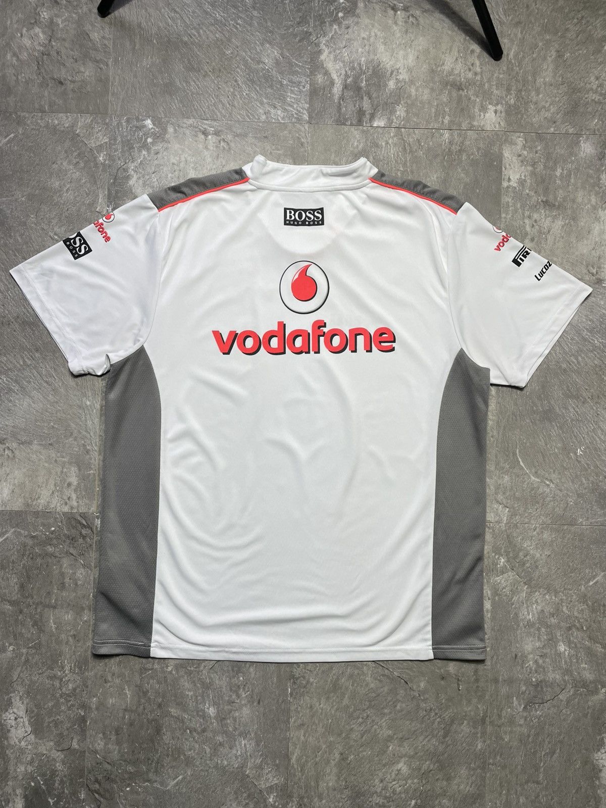 Mercedes-Benz Vodafone Mercedes Benz McLaren Formula 1 Racing Hugo Boss Size US XL / EU 56 / 4 - 7 Thumbnail