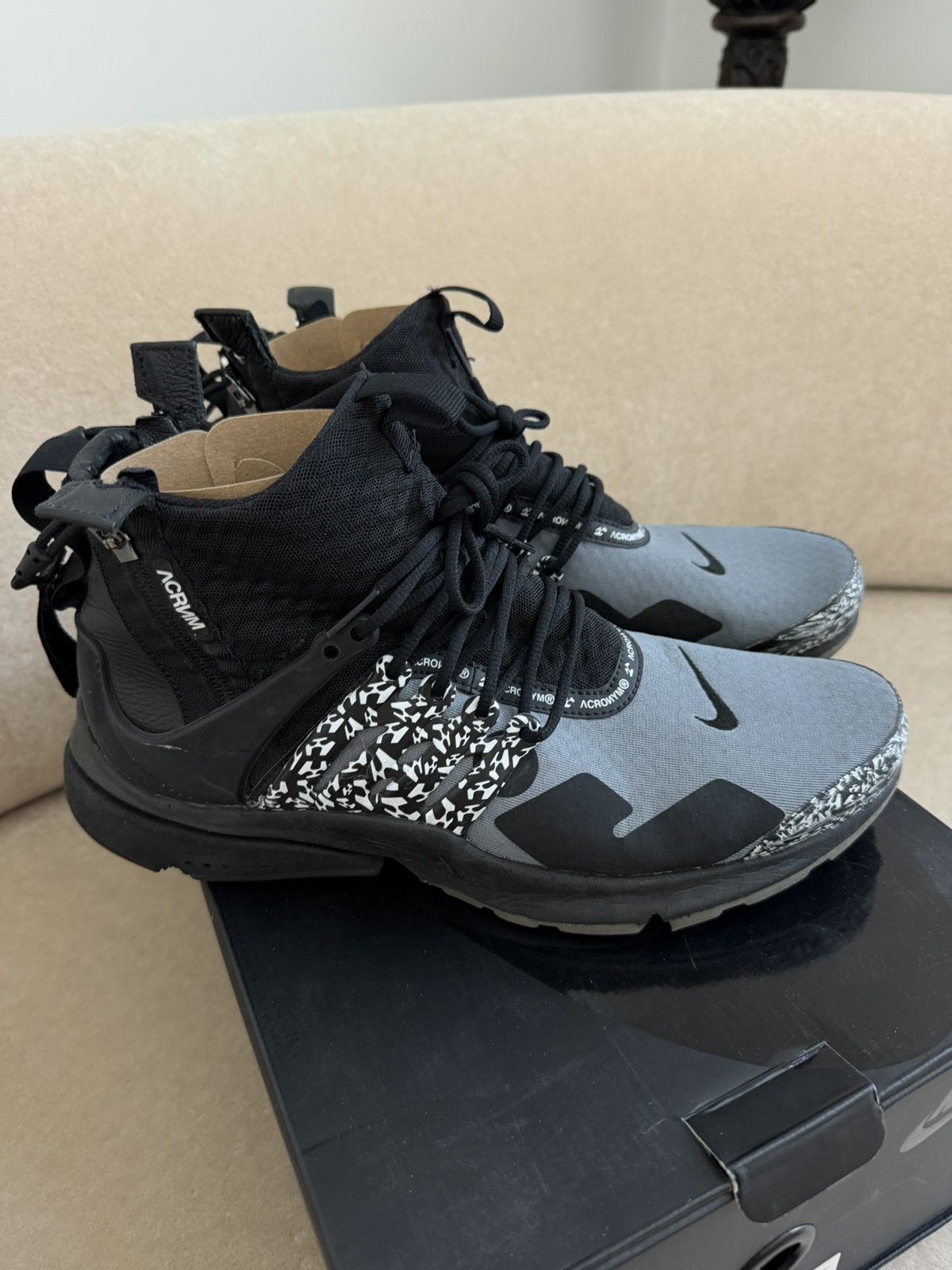 Acronym × Nike Acronym x Nike Prestos in sz 45 Size US 11.5 / EU 44-45 - 1 Thumbnail