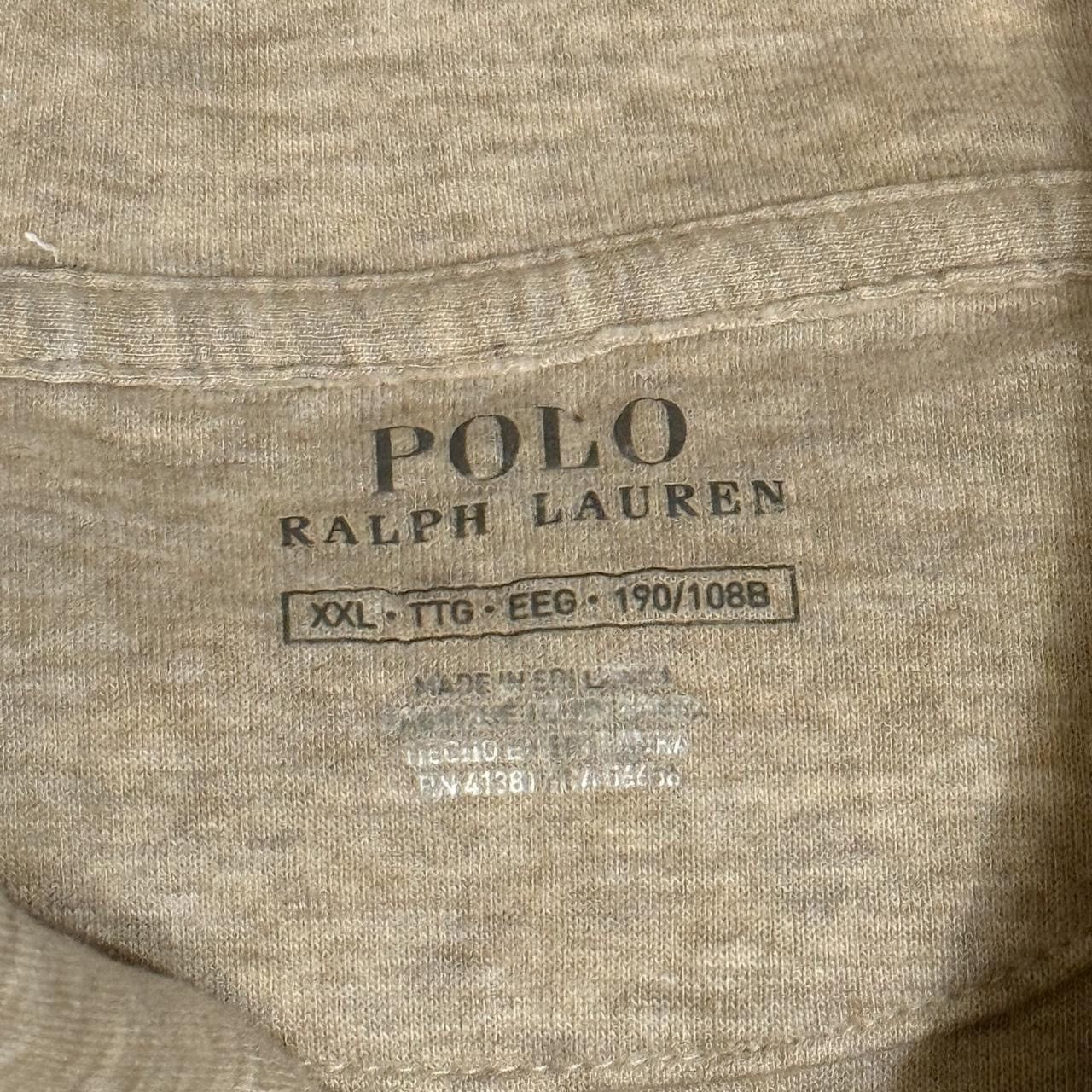 Polo Ralph Lauren Beige Polo Ralph Lauren Soft Pullover Size US XXL / EU 58 / 5 - 3 Thumbnail