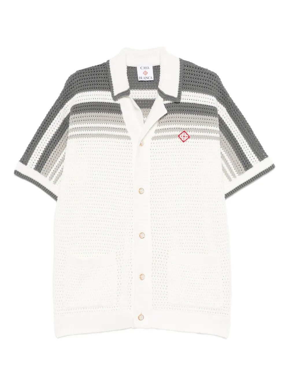 Casablanca "CROCHET" SHIRT Size US XXL / EU 58 / 5 - 1 Thumbnail