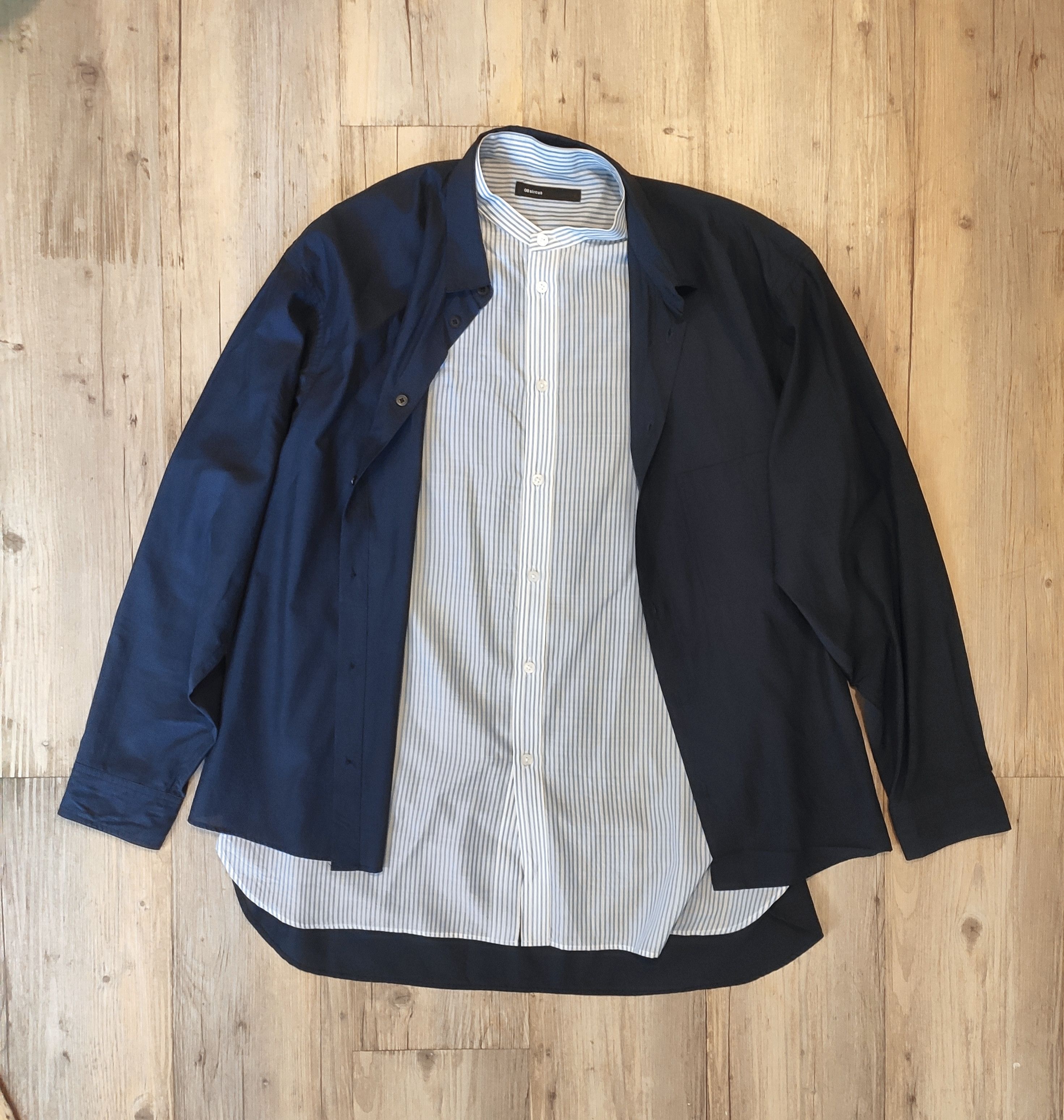 08sircus SS19 Double shirt.Like SACAI or Miharayasuhiro Size US XL / EU 56 / 4 - 7 Thumbnail