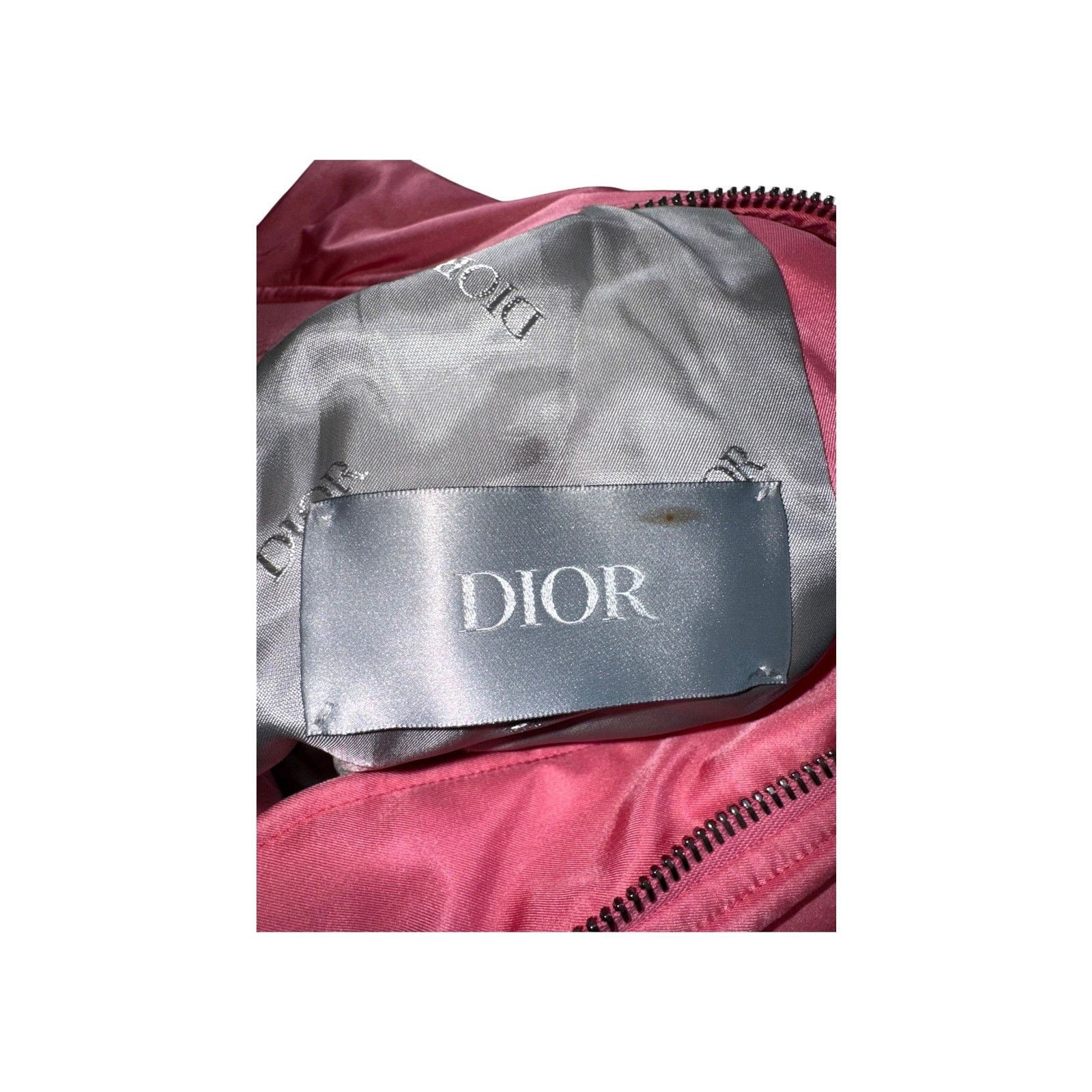 Dior Dior Reversible Pink & Grey Bomber Jacket Size US L / EU 52-54 / 3 - 4 Thumbnail