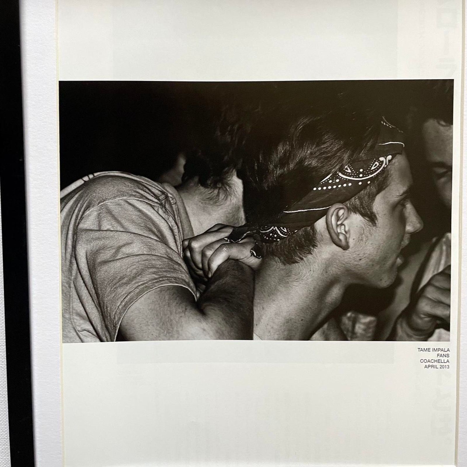 Hedi Slimane × Saint Laurent Paris × Vintage Hedi Slimane Lou Reed photography framed poster 9x11 Size ONE SIZE - 2 Thumbnail