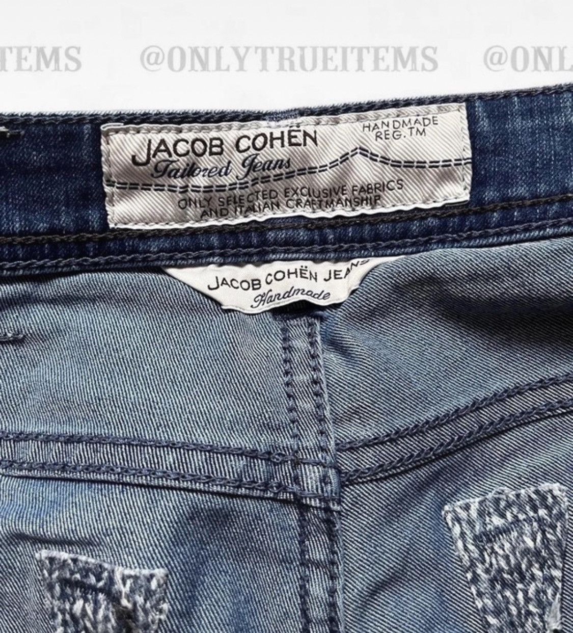 Jacob Cohen Jacob Cohen 688c jeans made in Italy handmade Size US 34 / EU 50 - 7 Thumbnail