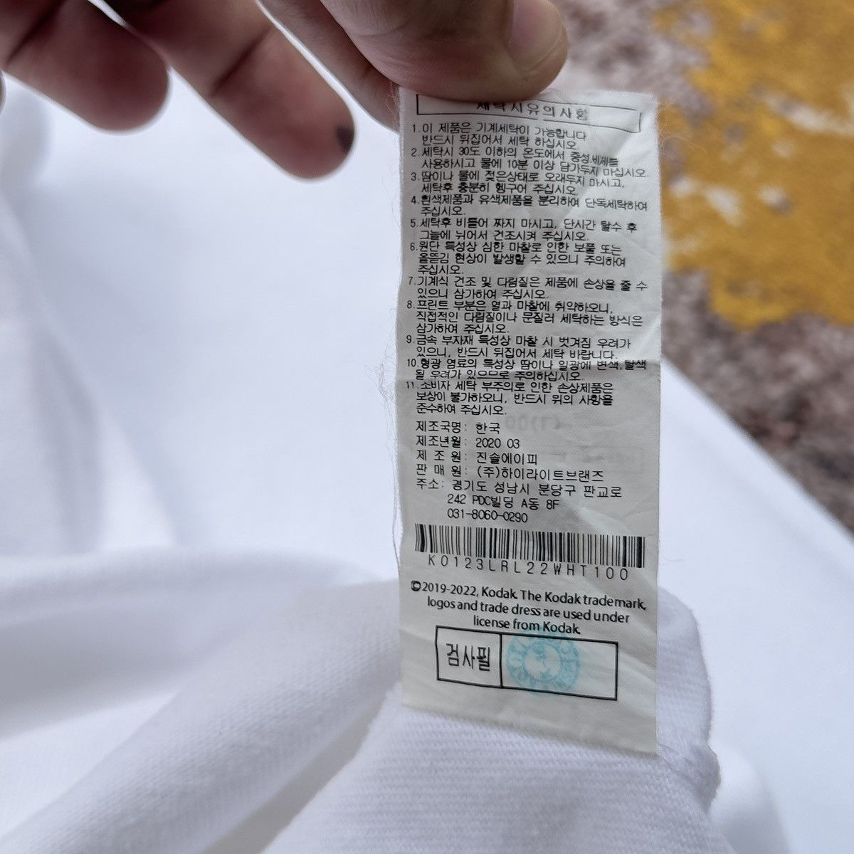 Kodak KODAK LONG SLEEVE PHOTO TEE VERY RARE Size US L / EU 52-54 / 3 - 6 Thumbnail