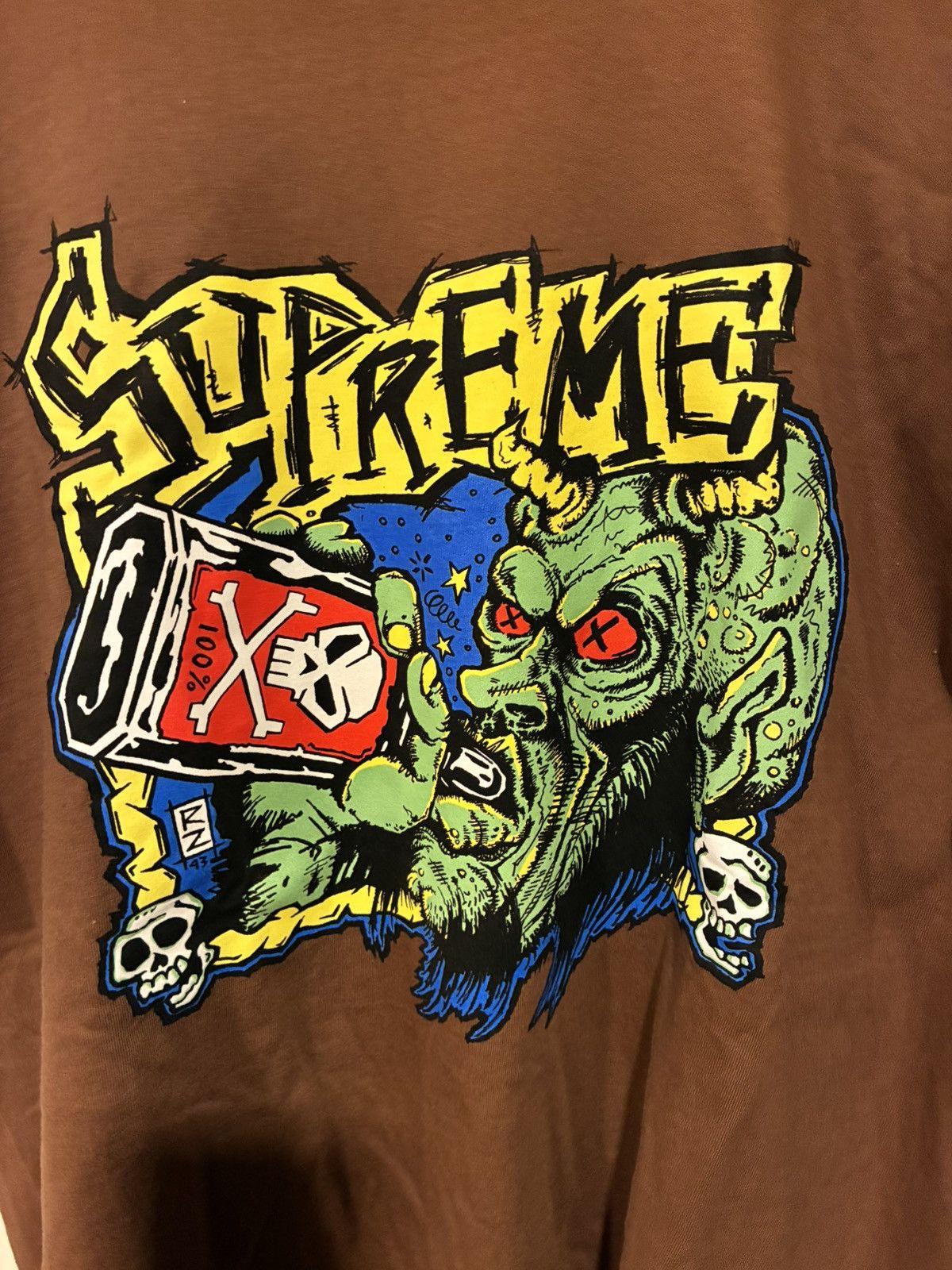 Supreme Fu*k Blowout Tee Size US L / EU 52-54 / 3 - 8 Thumbnail