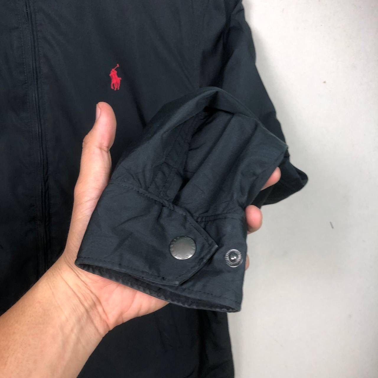 Polo Ralph Lauren Polo Ralph Lauren Small Pony Black Jacket Full Zipper Size US M / EU 48-50 / 2 - 6 Thumbnail