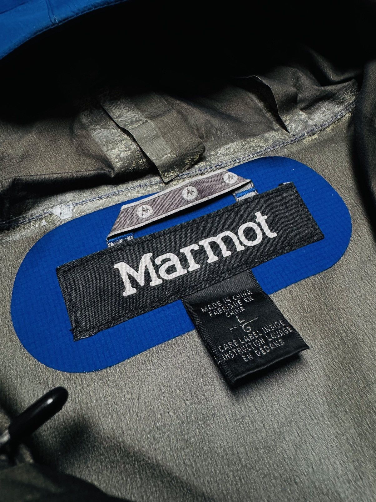 Marmot Marmot Vintage Goretex Shell Jacket Blue L Size US L / EU 52-54 / 3 - 5 Thumbnail