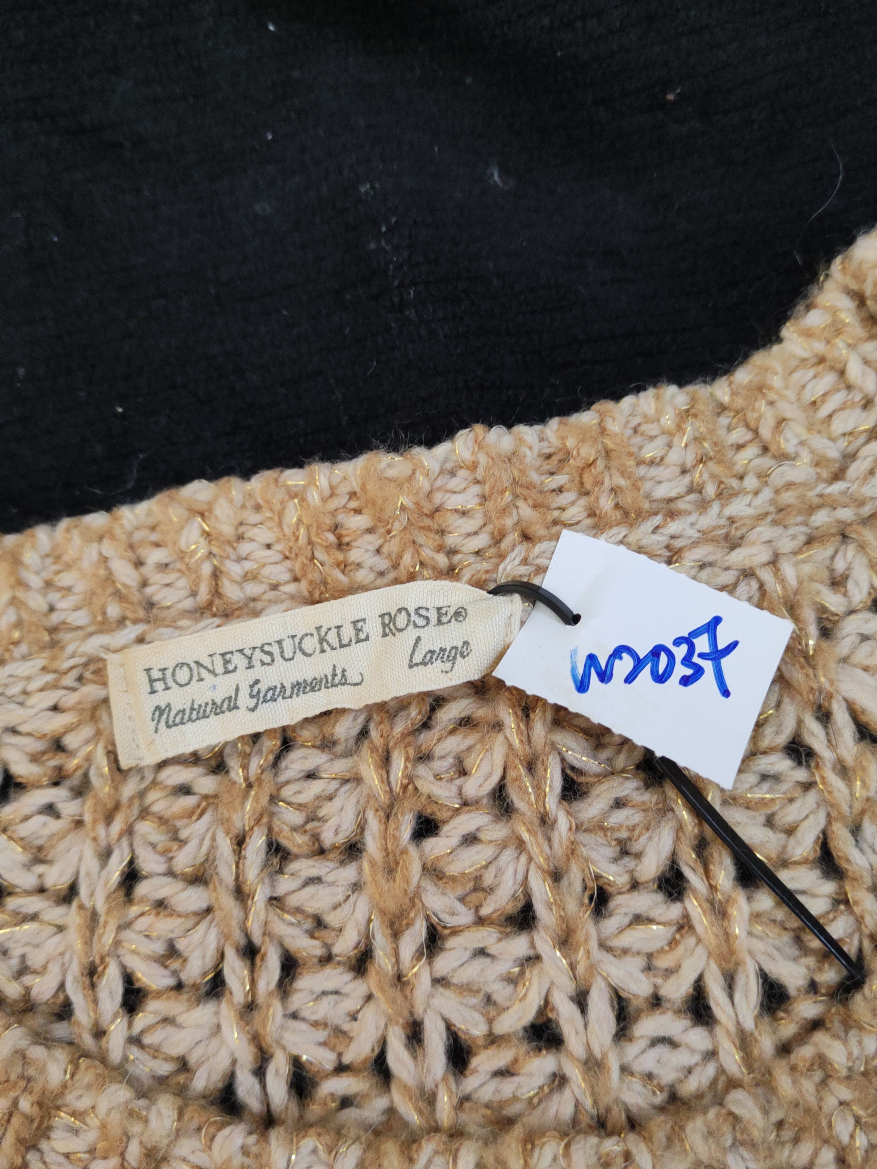 Japanese Brand × Vintage Honeysuckle Rose Brown Knitwear Sweatshirts #W2037 Size L / US 10 / IT 46 - 12 Thumbnail