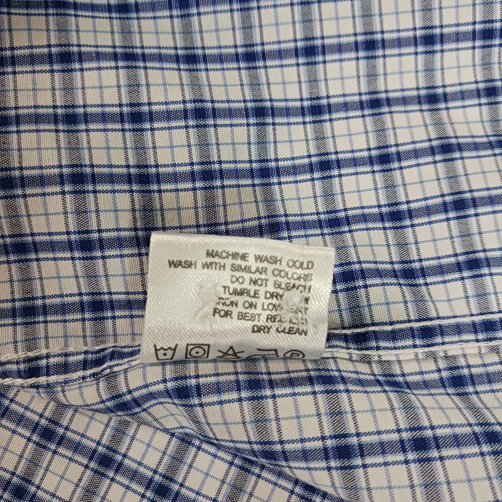 Other Classic Collection Regular Fit Men's Blue & White Shirt 3XL Size US XXL / EU 58 / 5 - 5 Thumbnail