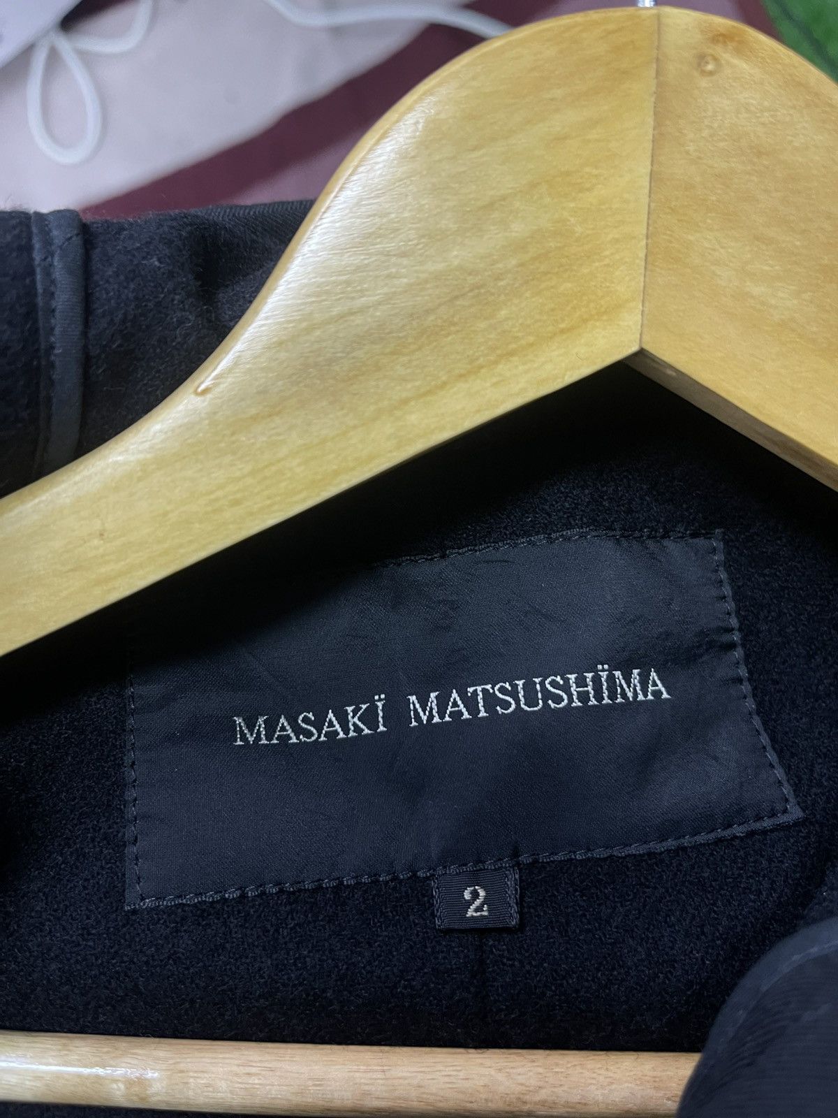 Japanese Brand Masaki Matsushima Overcoat Size US M / EU 48-50 / 2 - 13 Thumbnail