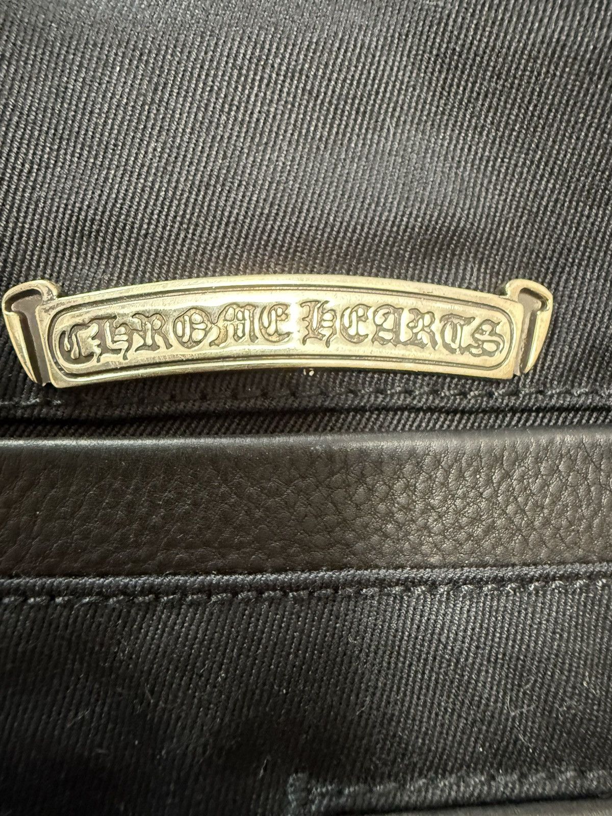 Chrome Hearts Chrome hearts chino black and camouflage patches Size US 31 - 3 Thumbnail