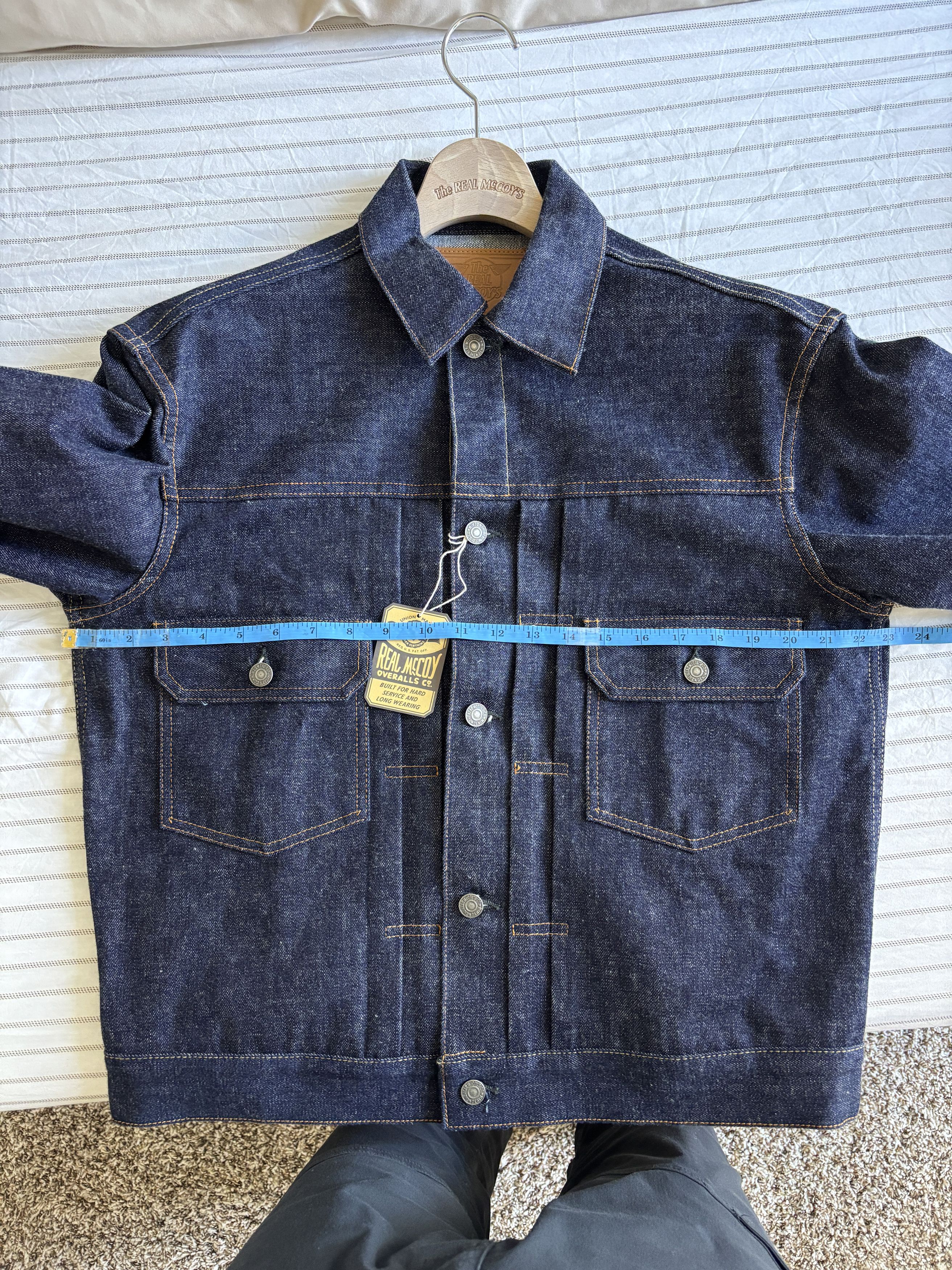 The Real McCoy's THE REAL McCOY'S LOT.001XXJ MJ25011 Denim Jacket - Size 40 Size US M / EU 48-50 / 2 - 7 Thumbnail