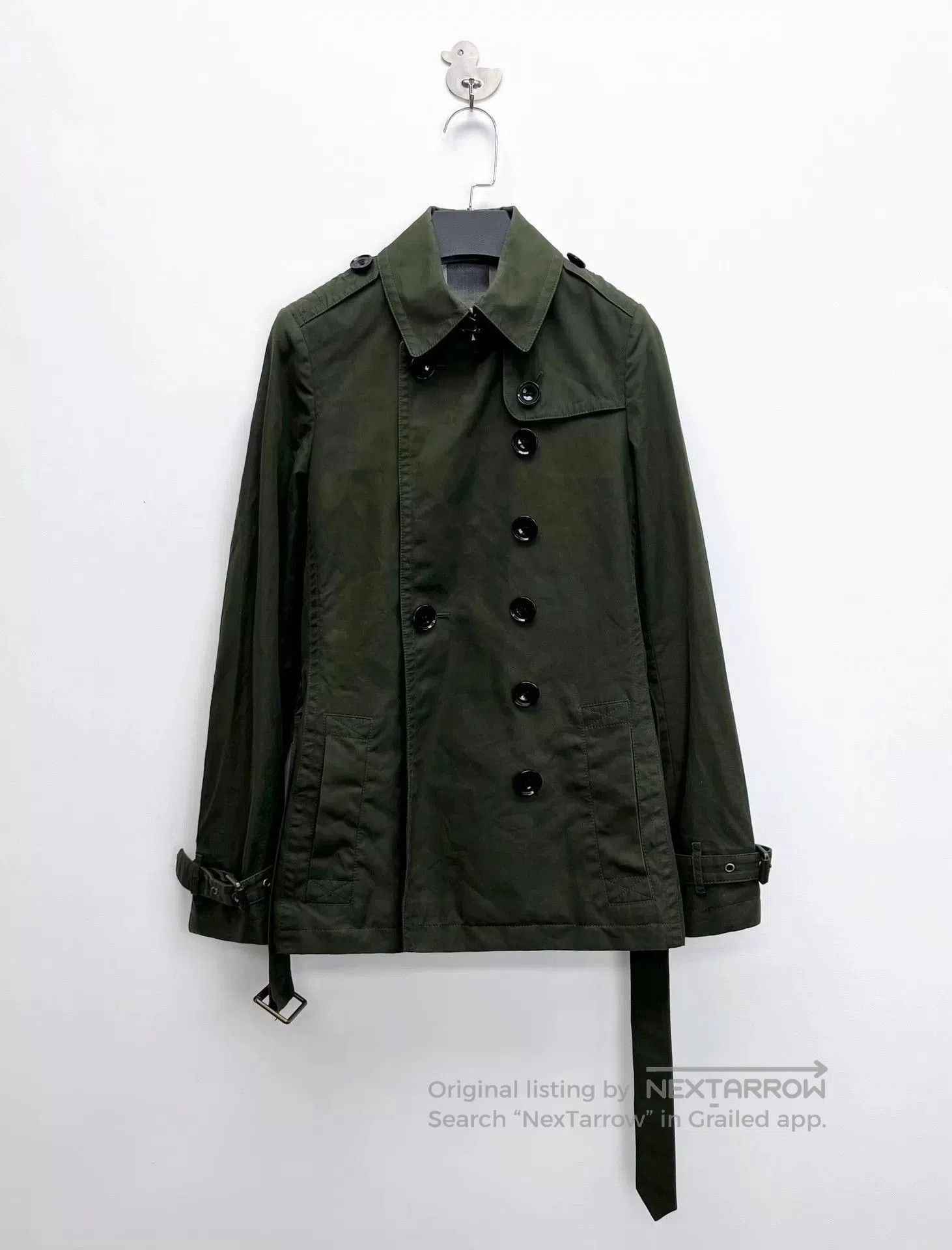 Burberry burberry green double. Size XS / US 0-2 / IT 36-38 - 1 Thumbnail