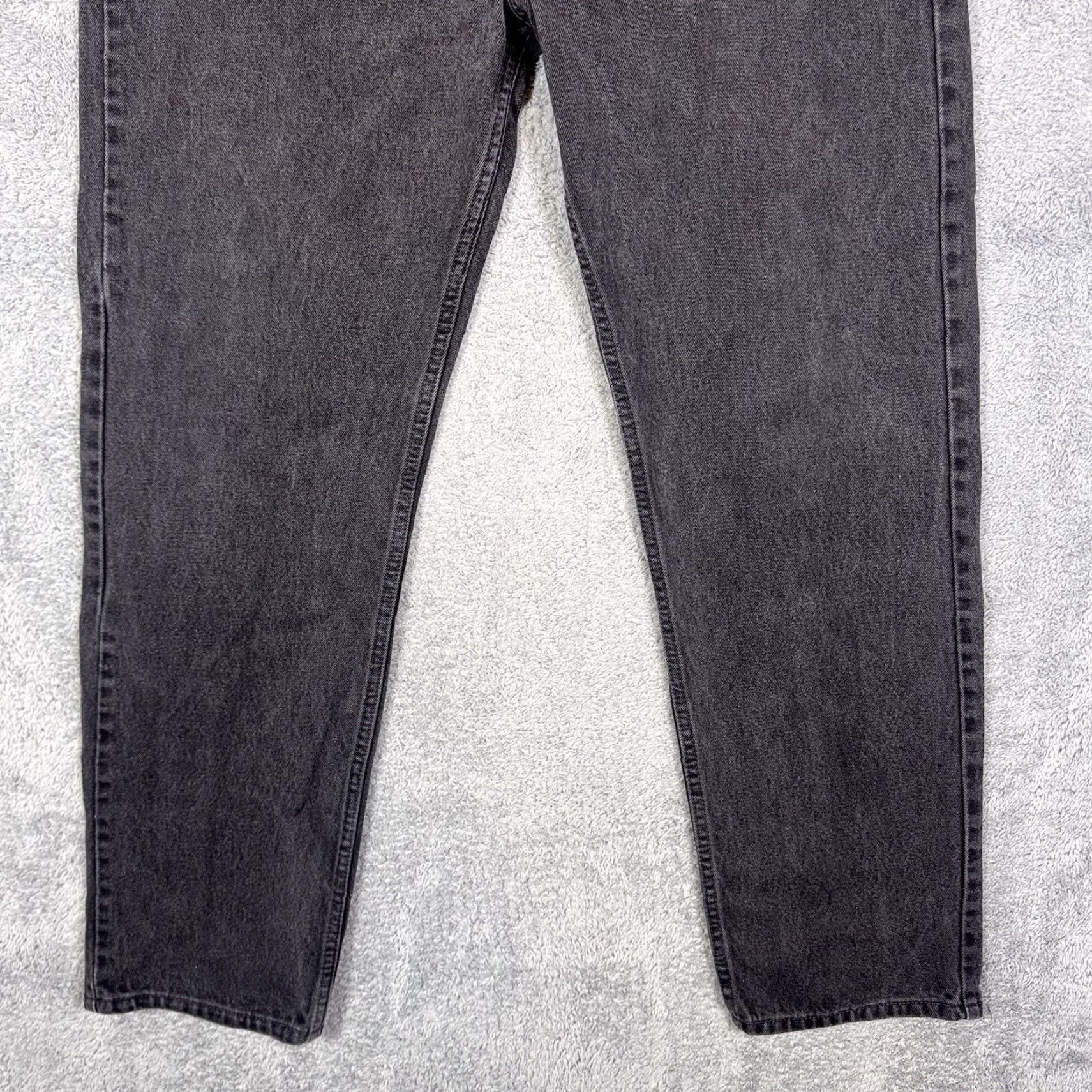 Levi's VINTAGE Levi's 505 Jeans Mens Straight Regular 40x32 Black Charcoal USA 90s Men Size US 40 / EU 56 - 7 Thumbnail