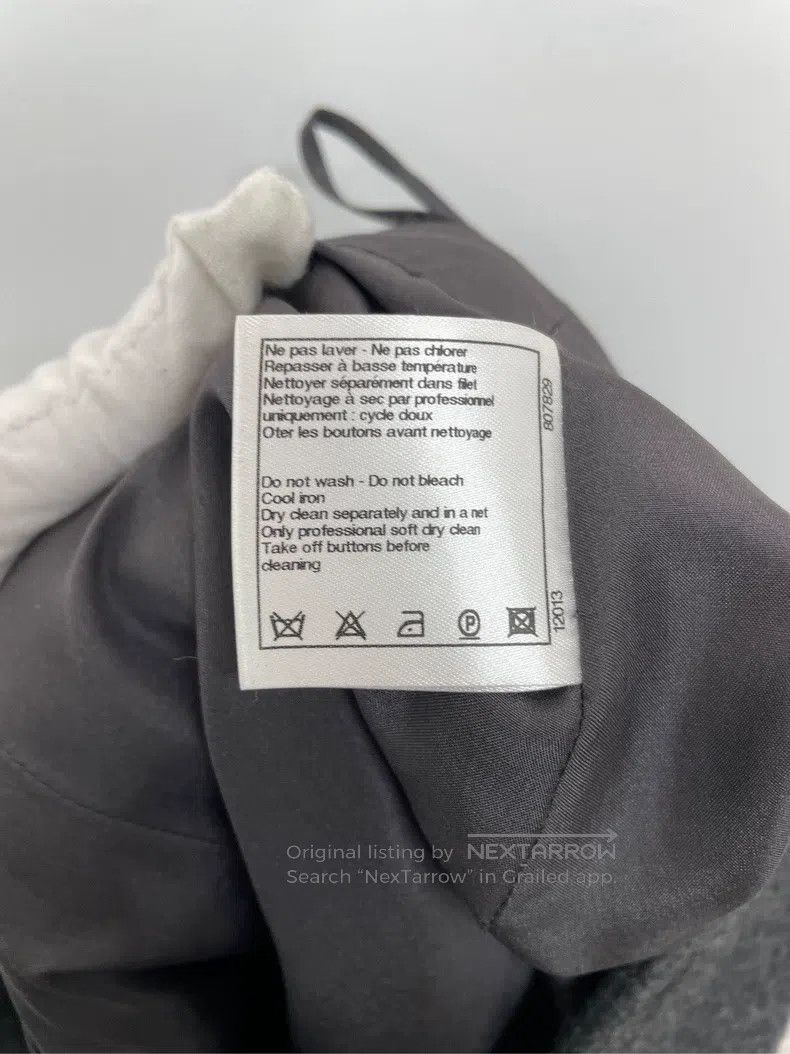 Chanel Chanel Grey skirt Size 25" / US 0 / IT 36 - 4 Thumbnail