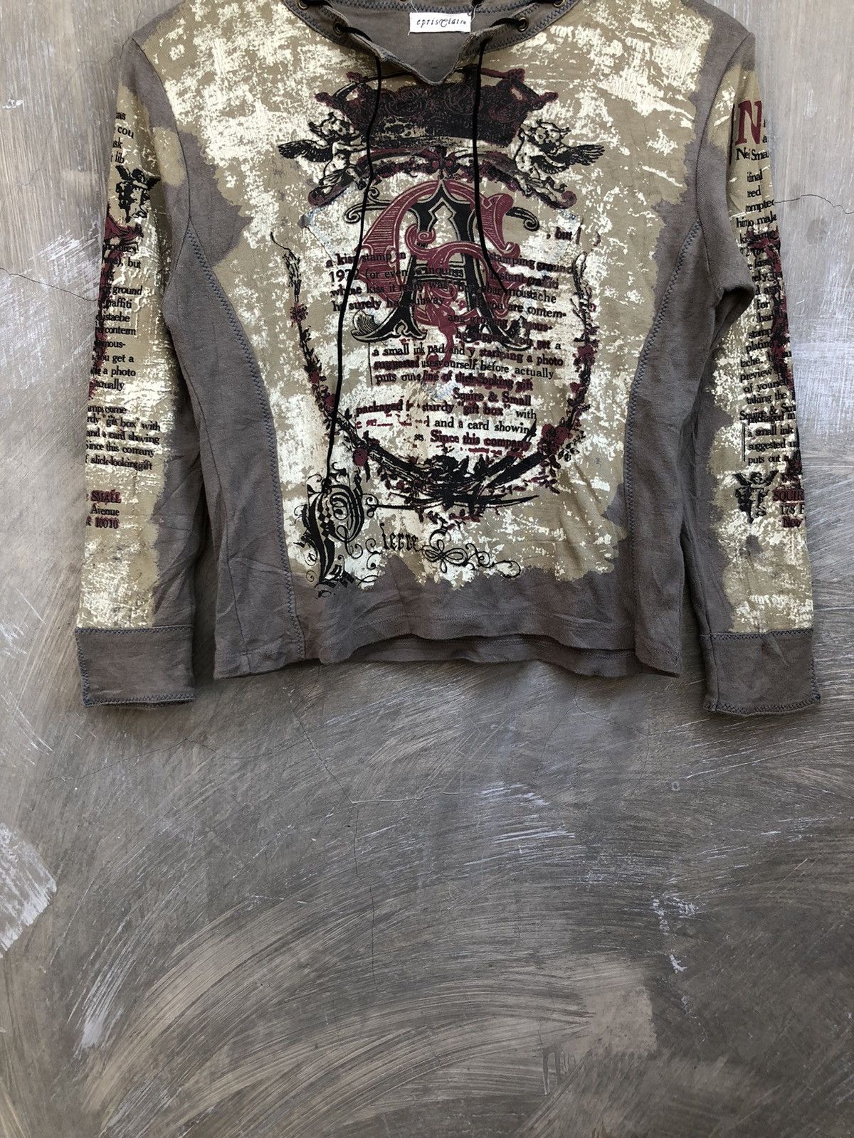 If Six Was Nine Y2K Japanese Epriz Claire Longsleeve Size M / US 6-8 / IT 42-44 - 7 Thumbnail