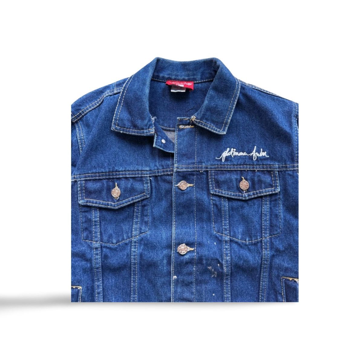 Fubu Vintage Phat Farm 90s Fat Albert Denim Jacket Size L / US 10 / IT 46 - 3 Thumbnail