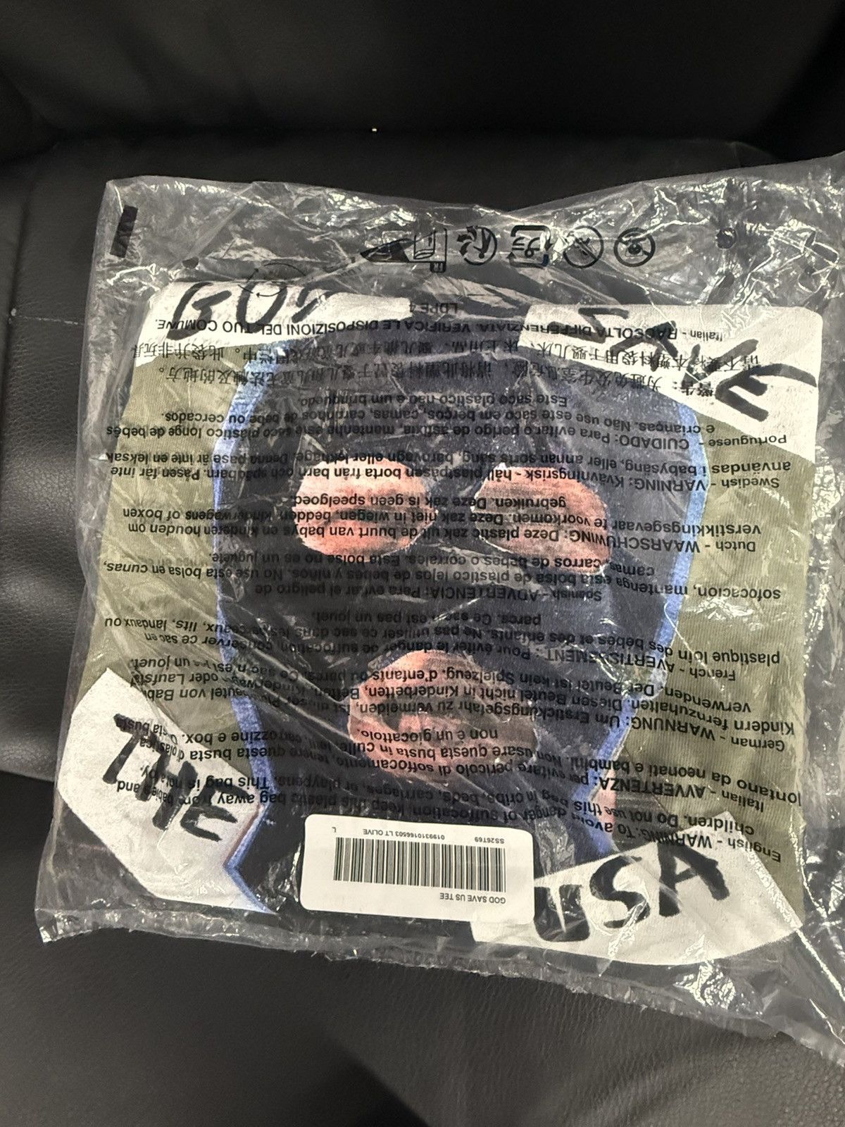 Supreme Supreme God Save Us Tee Size US L / EU 52-54 / 3 - 4 Thumbnail