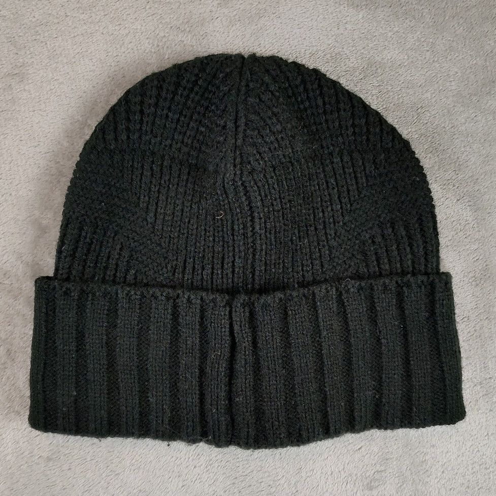 Adidas Adidas black knit ribbed winter skull cap beanie unisex OSFM Size ONE SIZE - 2 Thumbnail