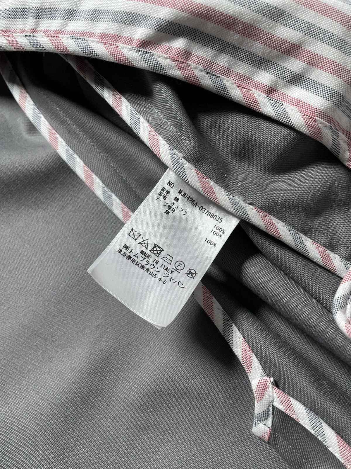 Thom Browne Thom Browne Grey Unconstructed Classic Blazer Size 48R - 12 Thumbnail
