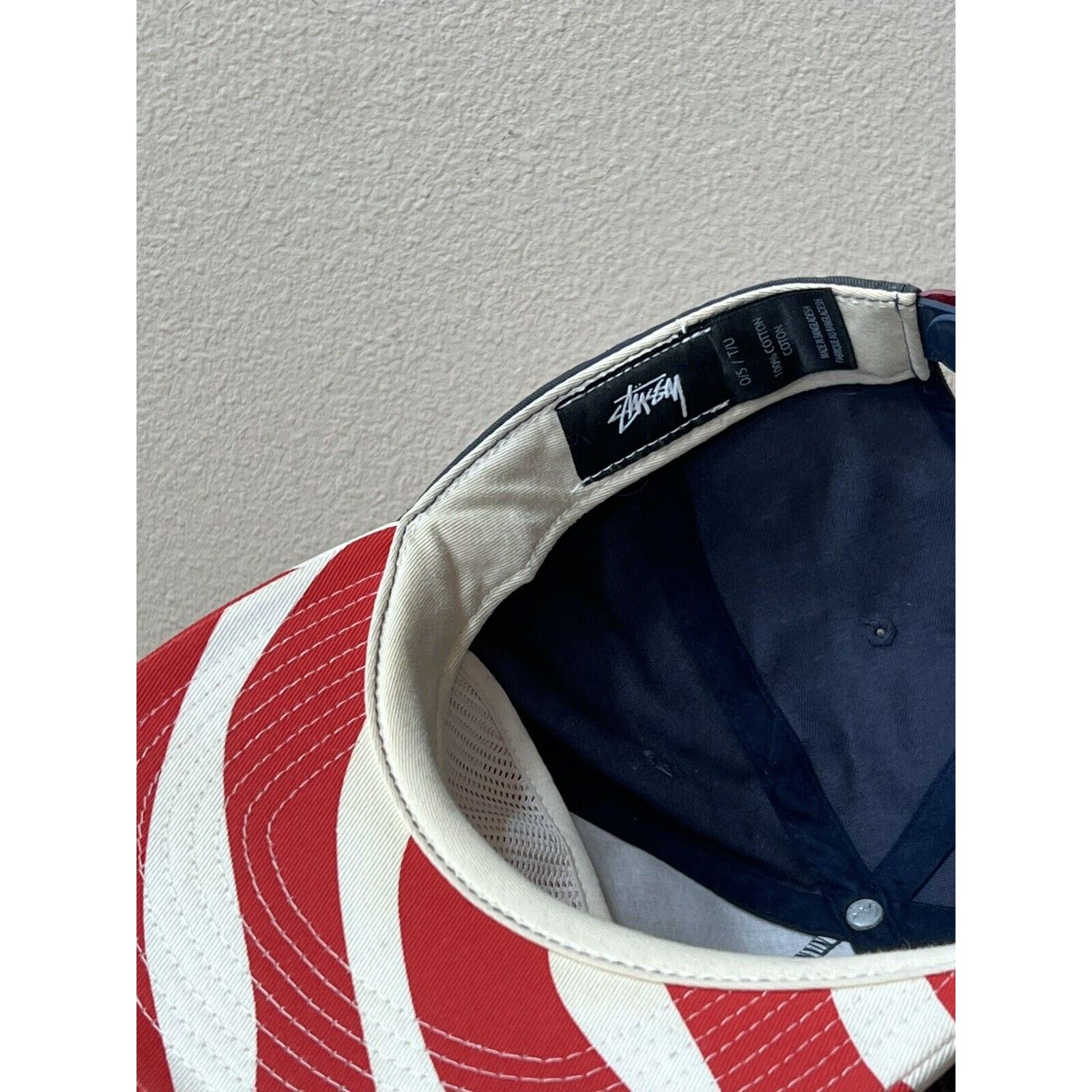 Stussy Stussy American Flag Adjustable Snapback Hat Cap Size ONE SIZE - 3 Thumbnail