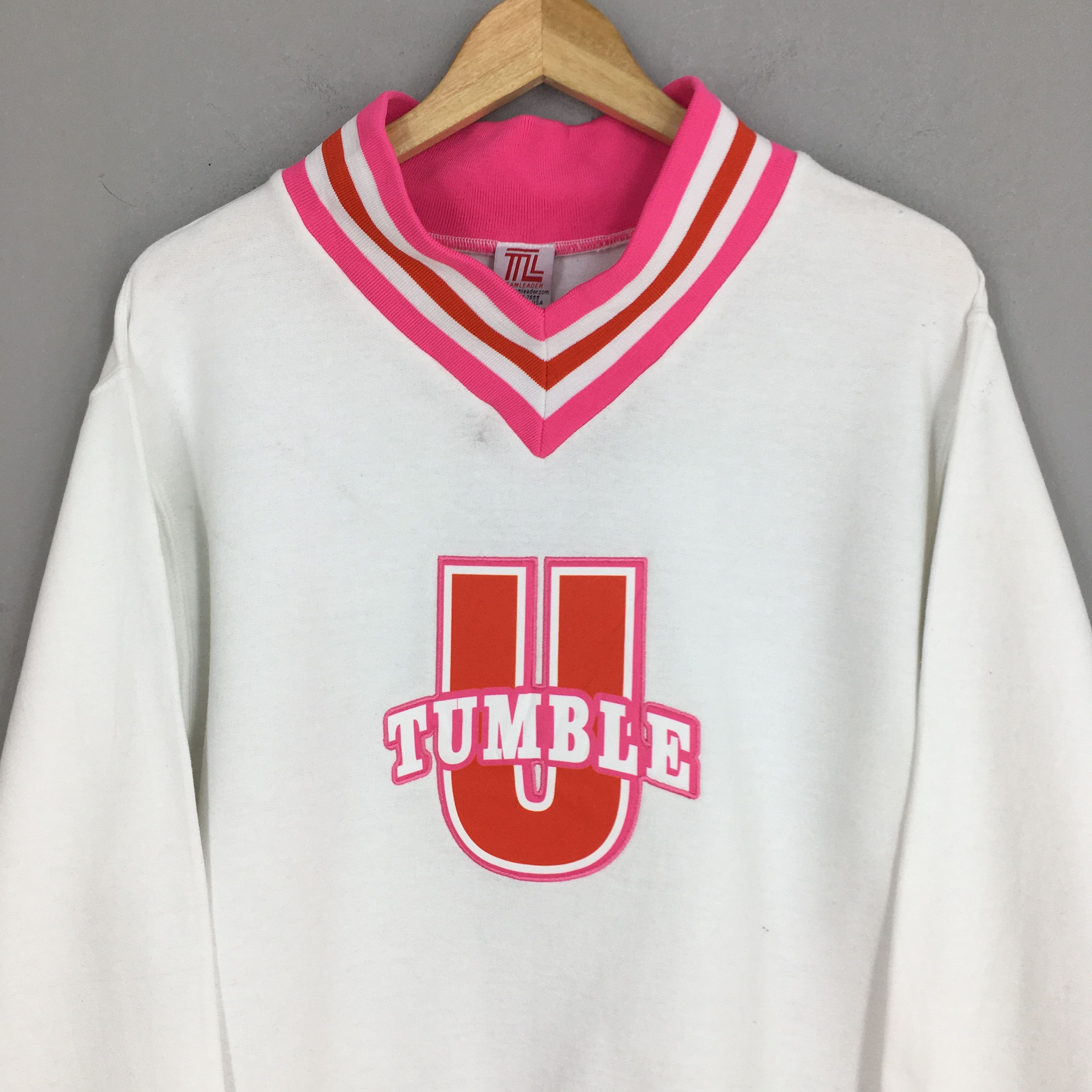 NCAA × Vintage Vintage Tumble U Gymnastic Sweatshirt Medium Size US M / EU 48-50 / 2 - 2 Thumbnail