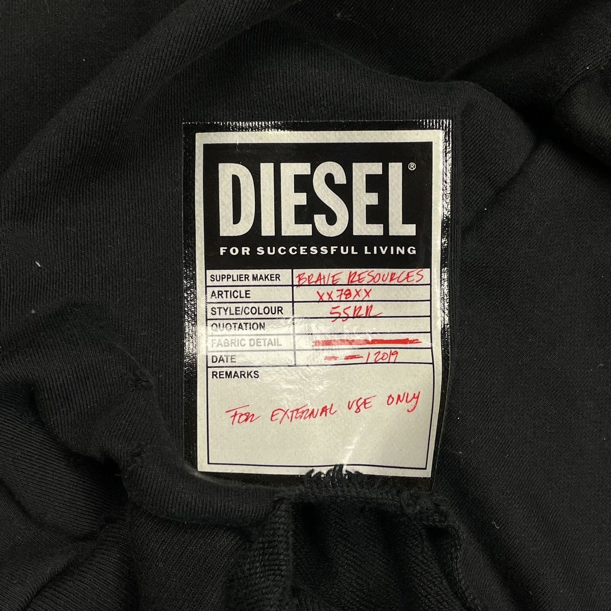 Diesel Diesel S-Bay Holes Distressed Y2K Sweatshirt Size US M / EU 48-50 / 2 - 14 Thumbnail