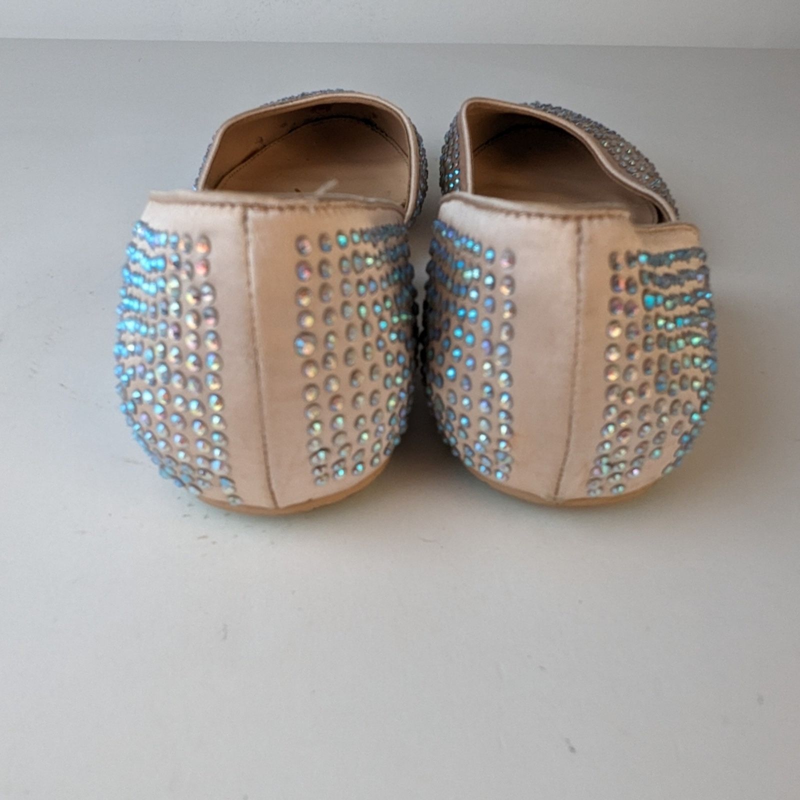 Betsey Johnson Betsey Johnson Jane Satin Rhinestone Flats / 9 Size US 9 / IT 39 - 7 Thumbnail