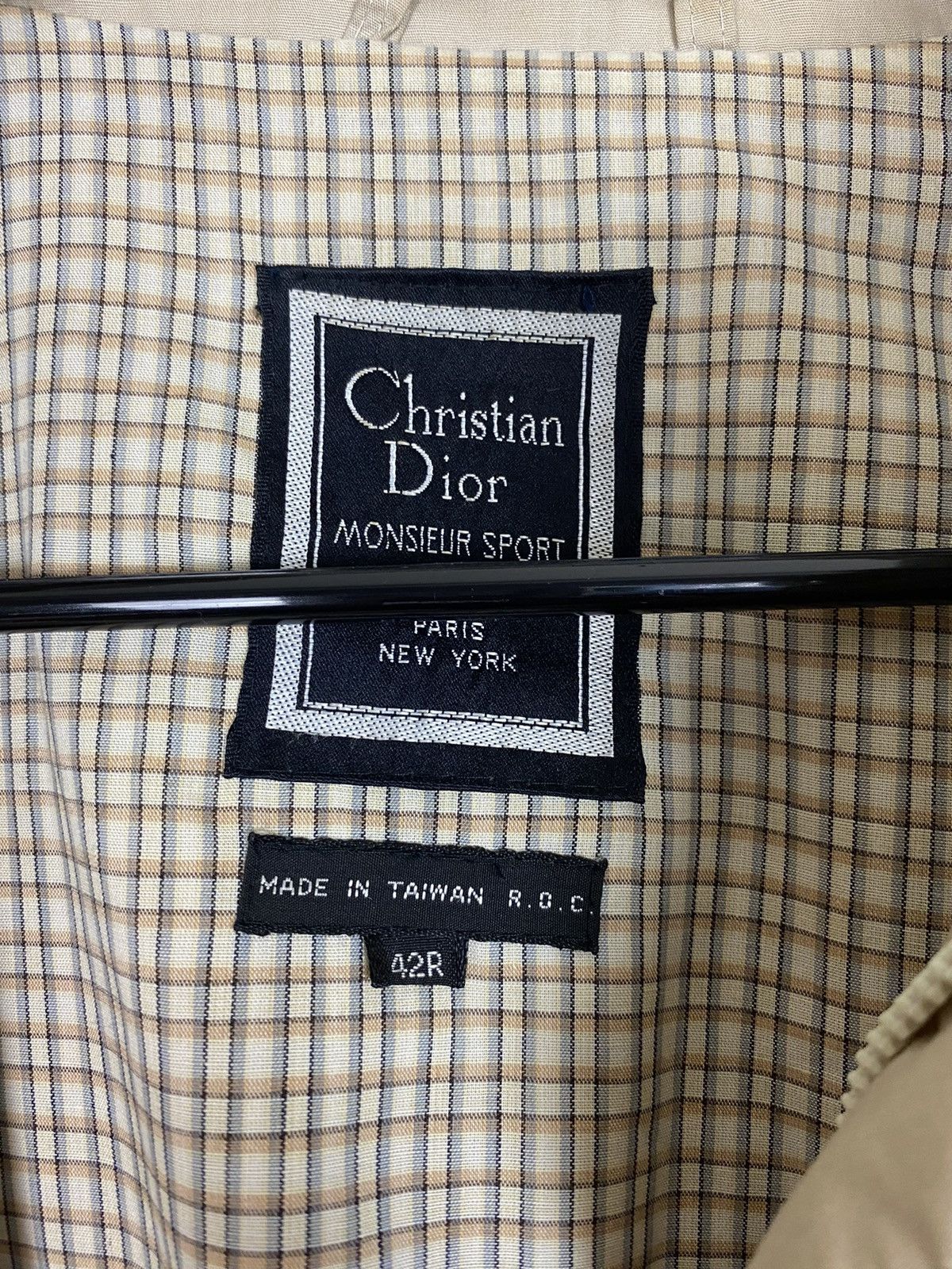 Christian Dior Monsieur × Dior Vintage Christian Dior Zip Up Jacket Size US M / EU 48-50 / 2 - 3 Thumbnail