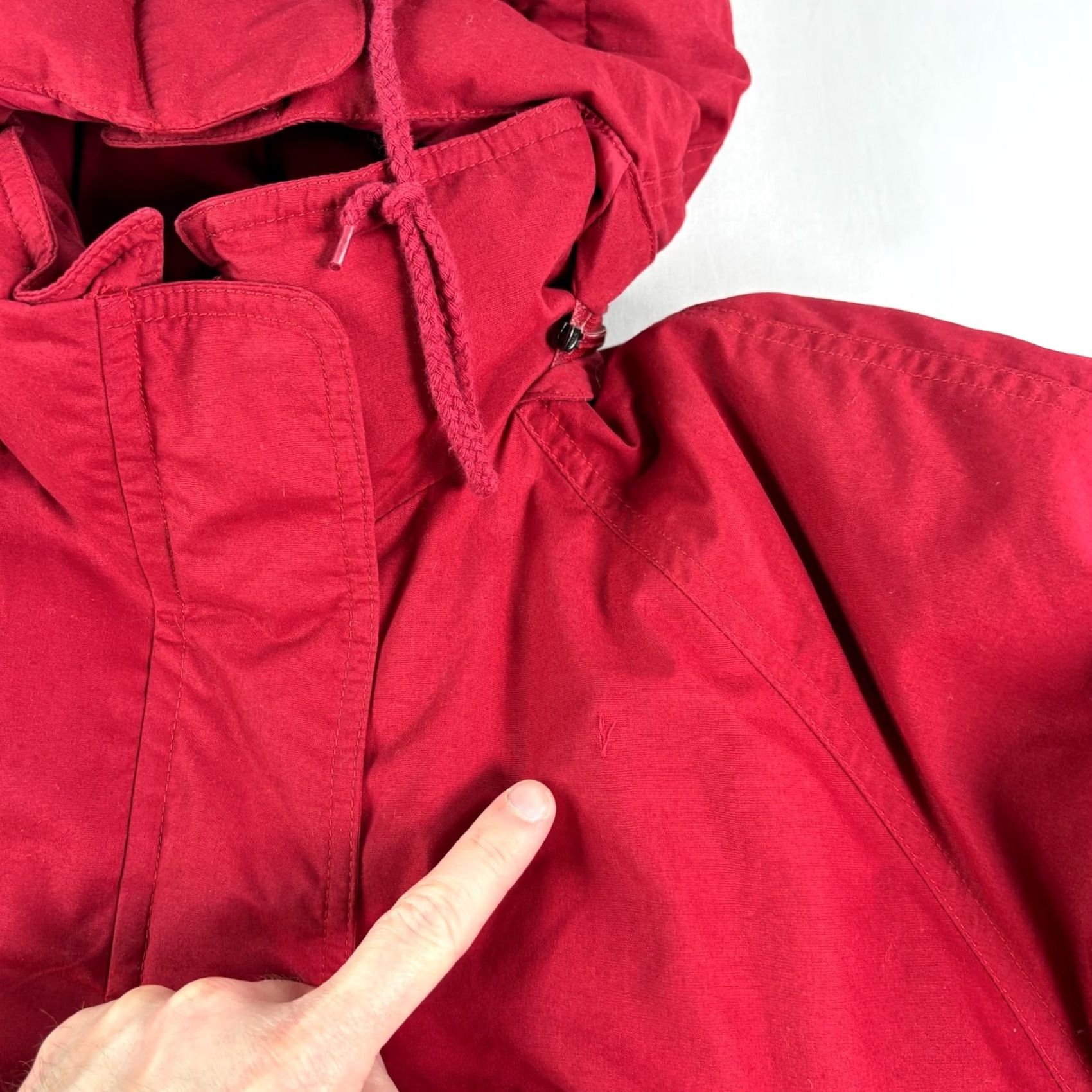 Eddie Bauer VINTAGE Eddie Bauer Parka Jacket Womens M Red Down Filled Outdoor Coat Size M / US 6-8 / IT 42-44 - 3 Thumbnail