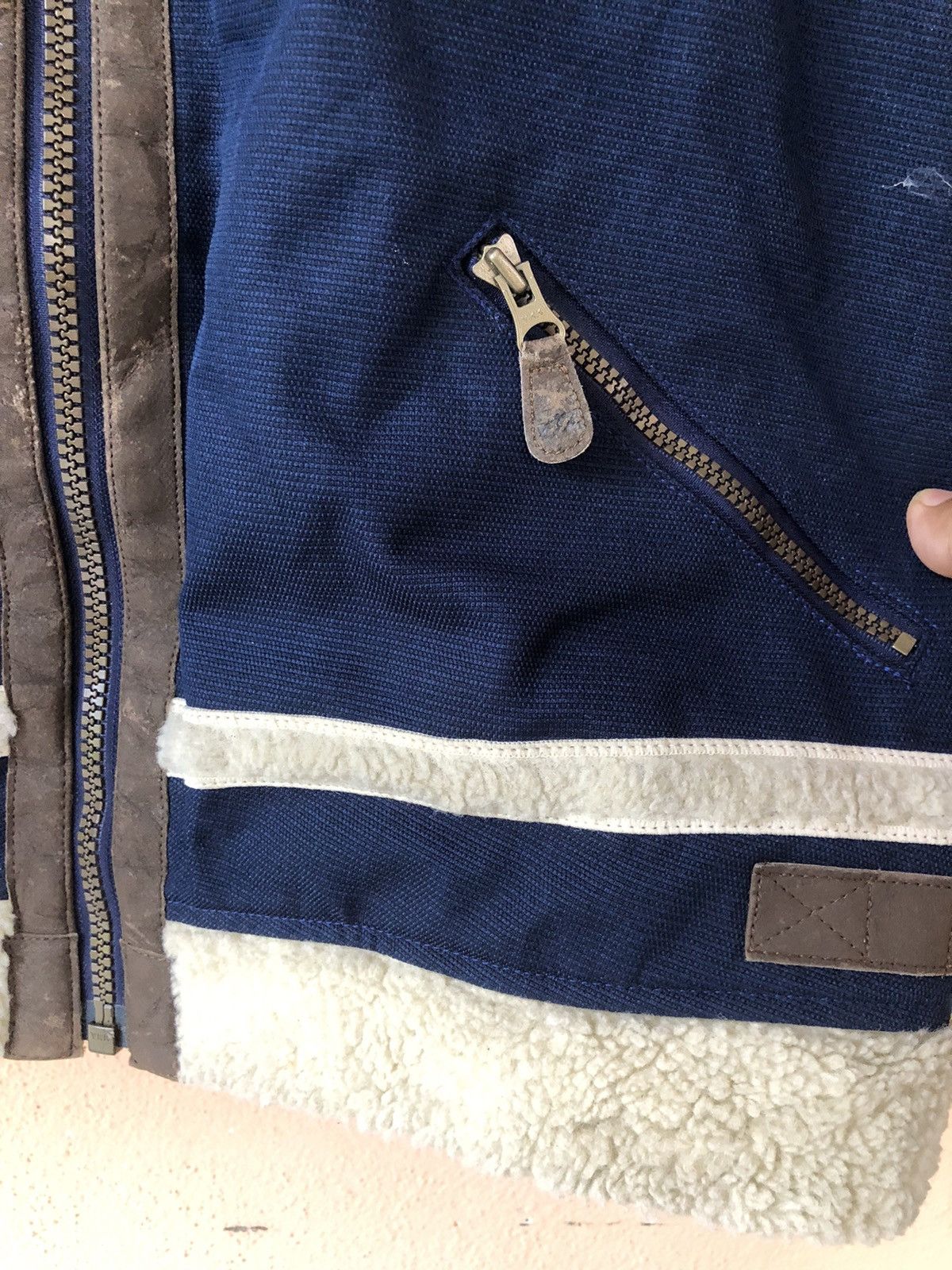 Japanese Brand × USA Olympics × Vintage Vintage Japan OLYMPIC NAGANO Sherpa Jacket Size US M / EU 48-50 / 2 - 11 Thumbnail