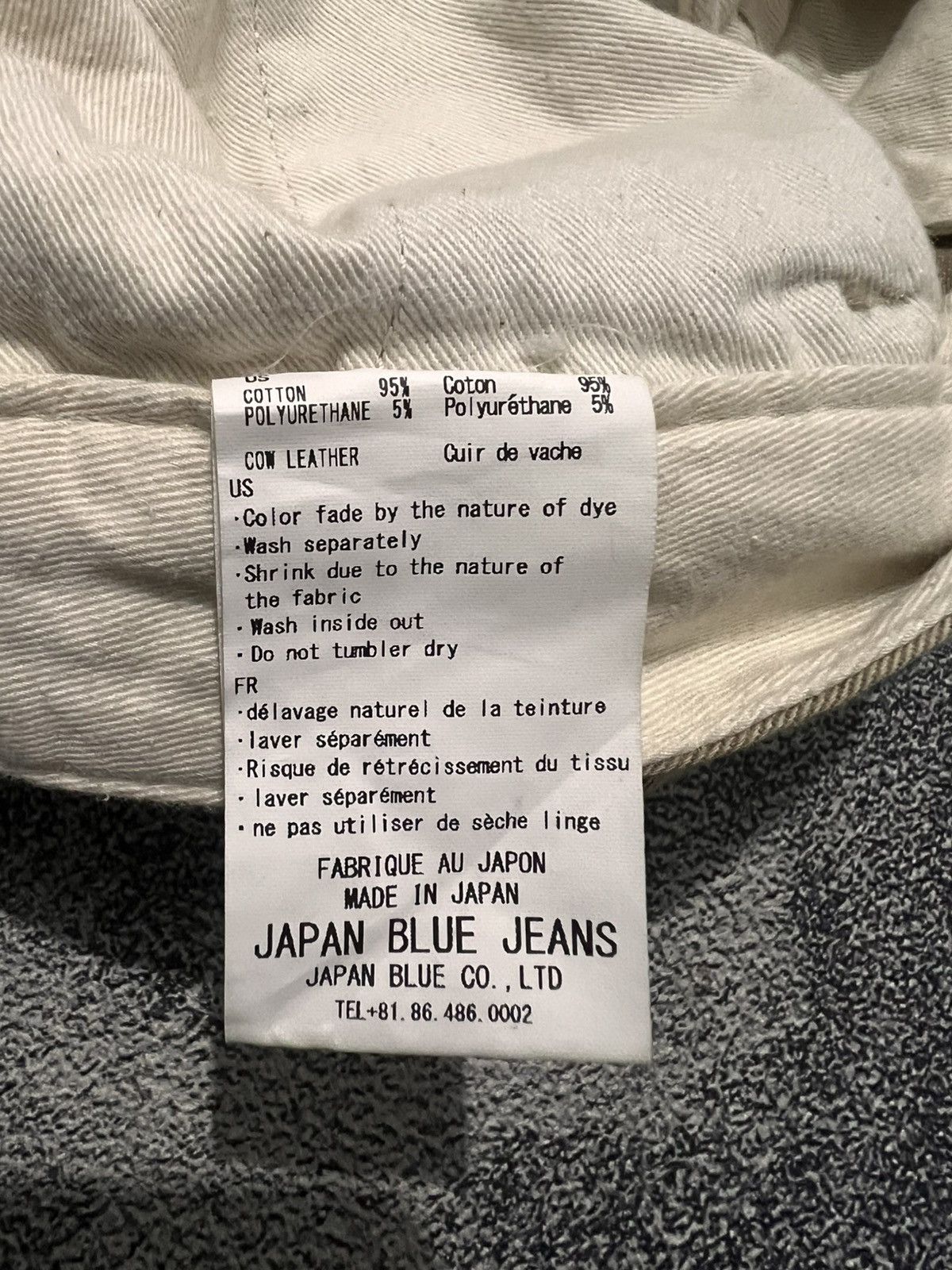 Japan Blue Jeans Japan Blue Jeans Slim Work Trousers Size US 32 / EU 48 - 13 Thumbnail
