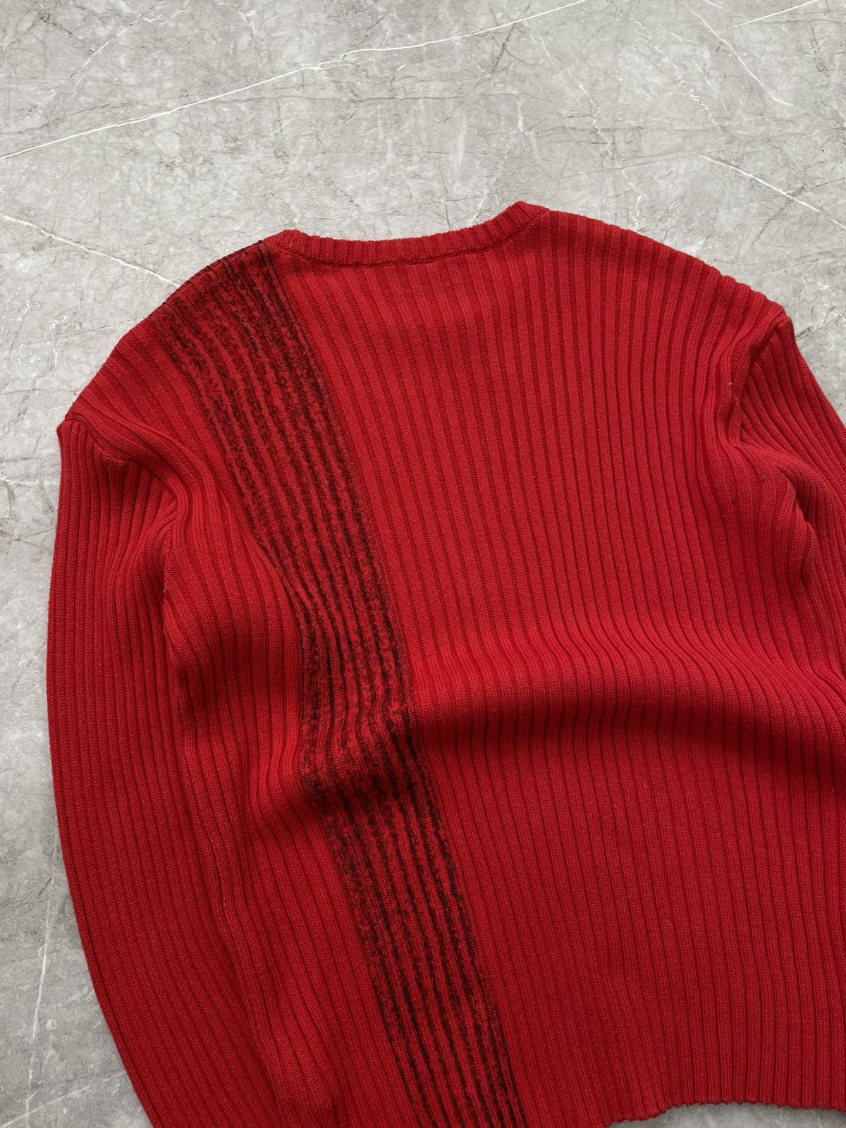 Designer × Diesel × Vintage Vintage Avant-garde DIESEL Archival Y2K Sweater Size US L / EU 52-54 / 3 - 11 Thumbnail