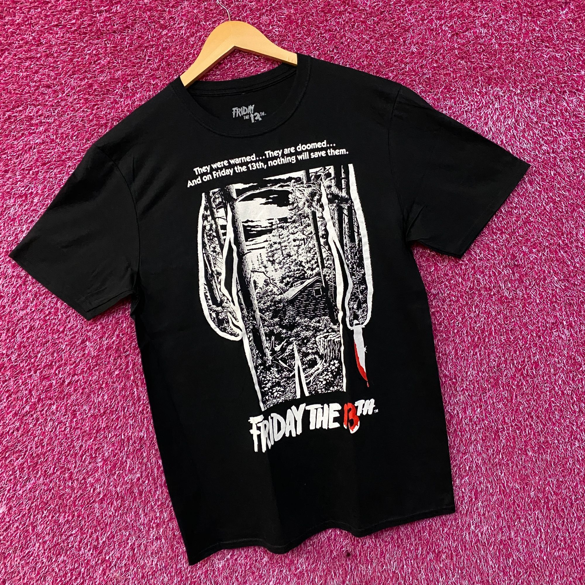 Other Friday the 13th Movie Poster Classic Slasher Film T-Shirt La Size US L / EU 52-54 / 3 - 3 Thumbnail