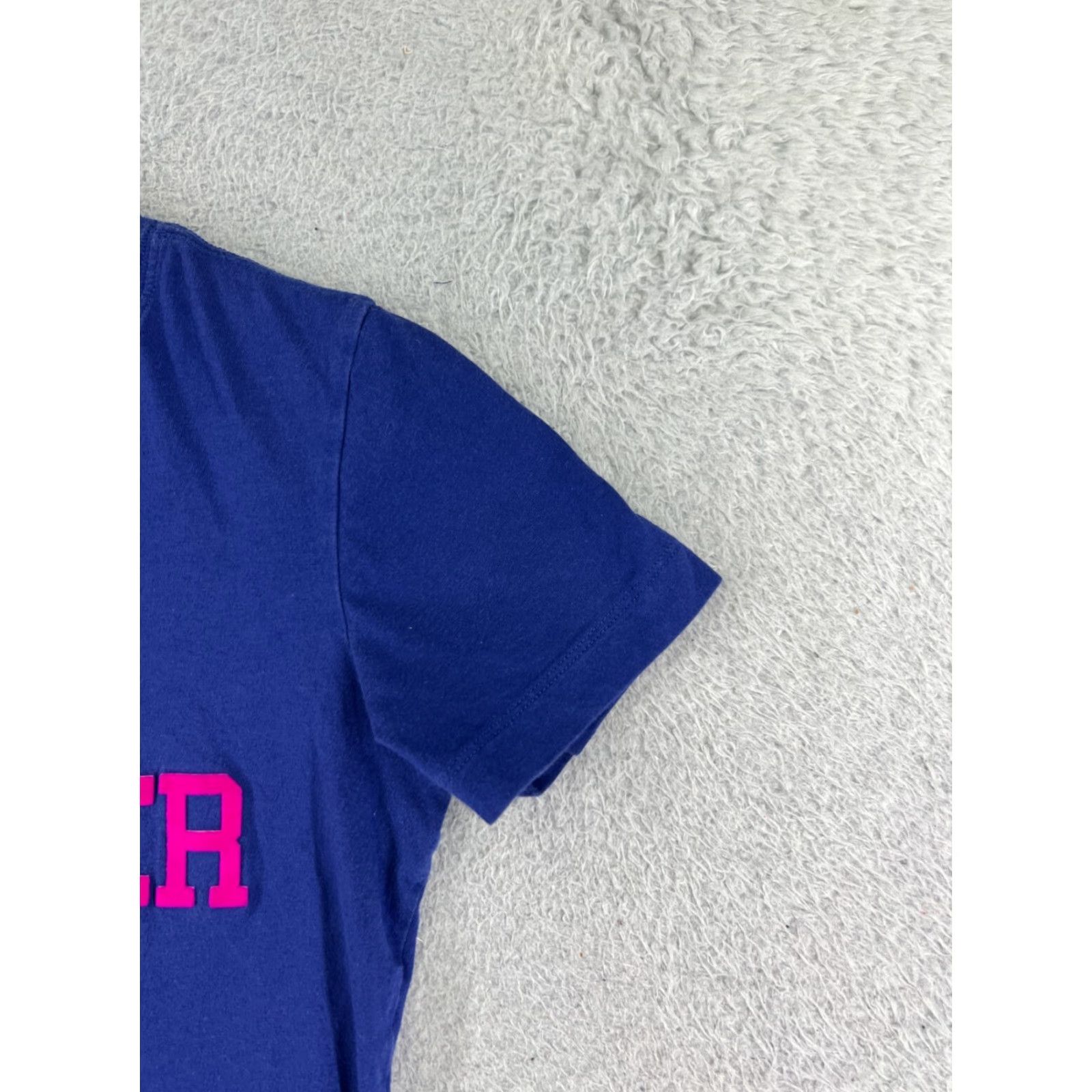 Nike Nike T-Shirt Girls Medium Blue Athletic Swoosh Casual Short Sleeve Jersey Beach Surf Skate Size M / US 6-8 / IT 42-44 - 5 Thumbnail