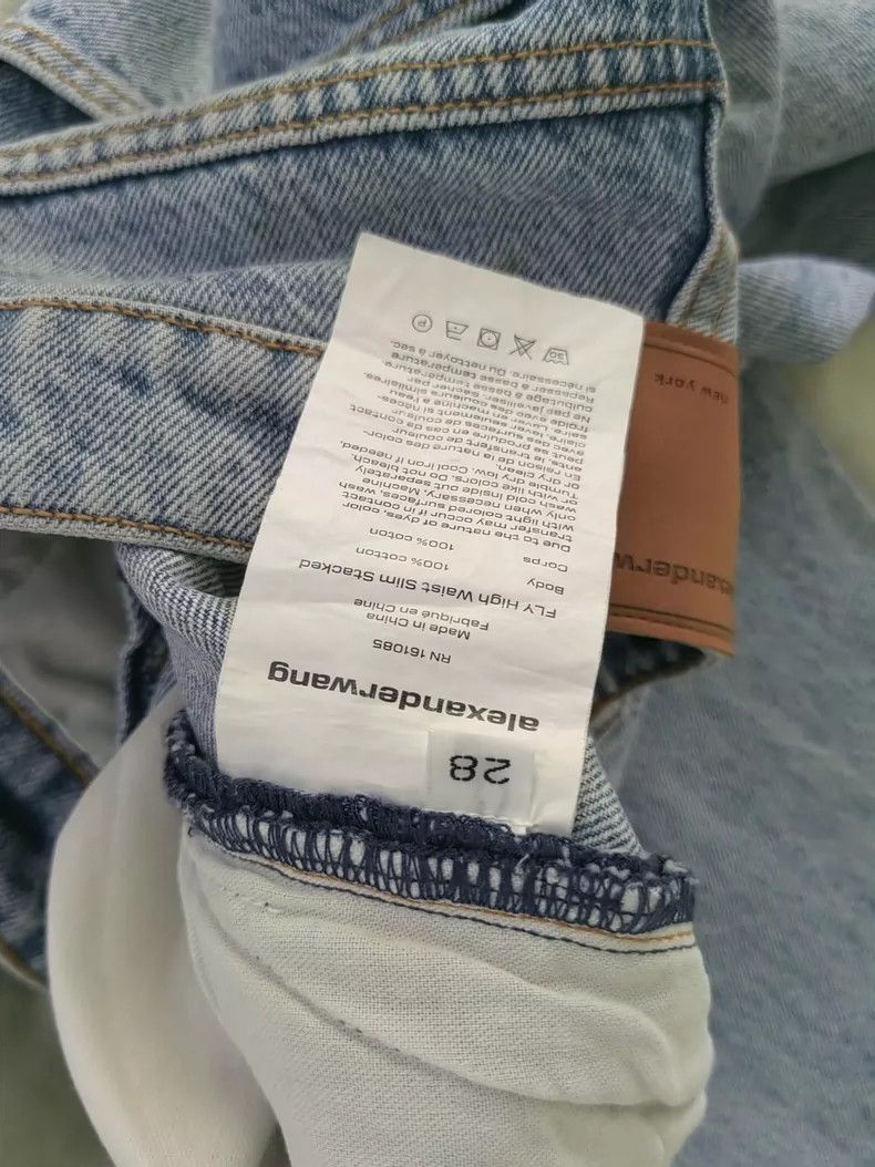 Alexander Wang Alexanderwang Blue Denim Jeans- Size 28" / US 6 / IT 42 - 4 Thumbnail