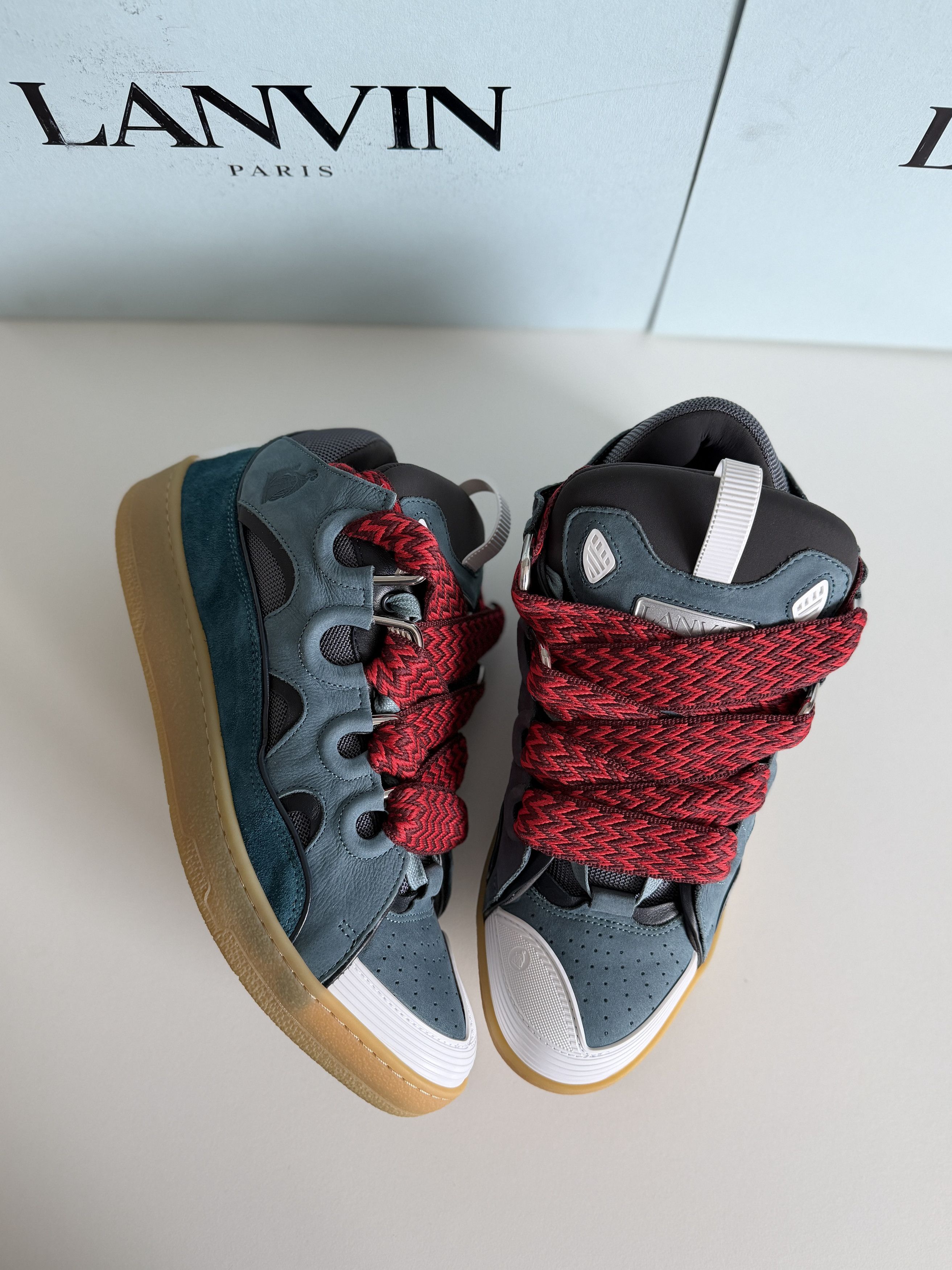 Lanvin Lanvin Curb Sneakers Size US 10 / EU 43 - 1 Thumbnail