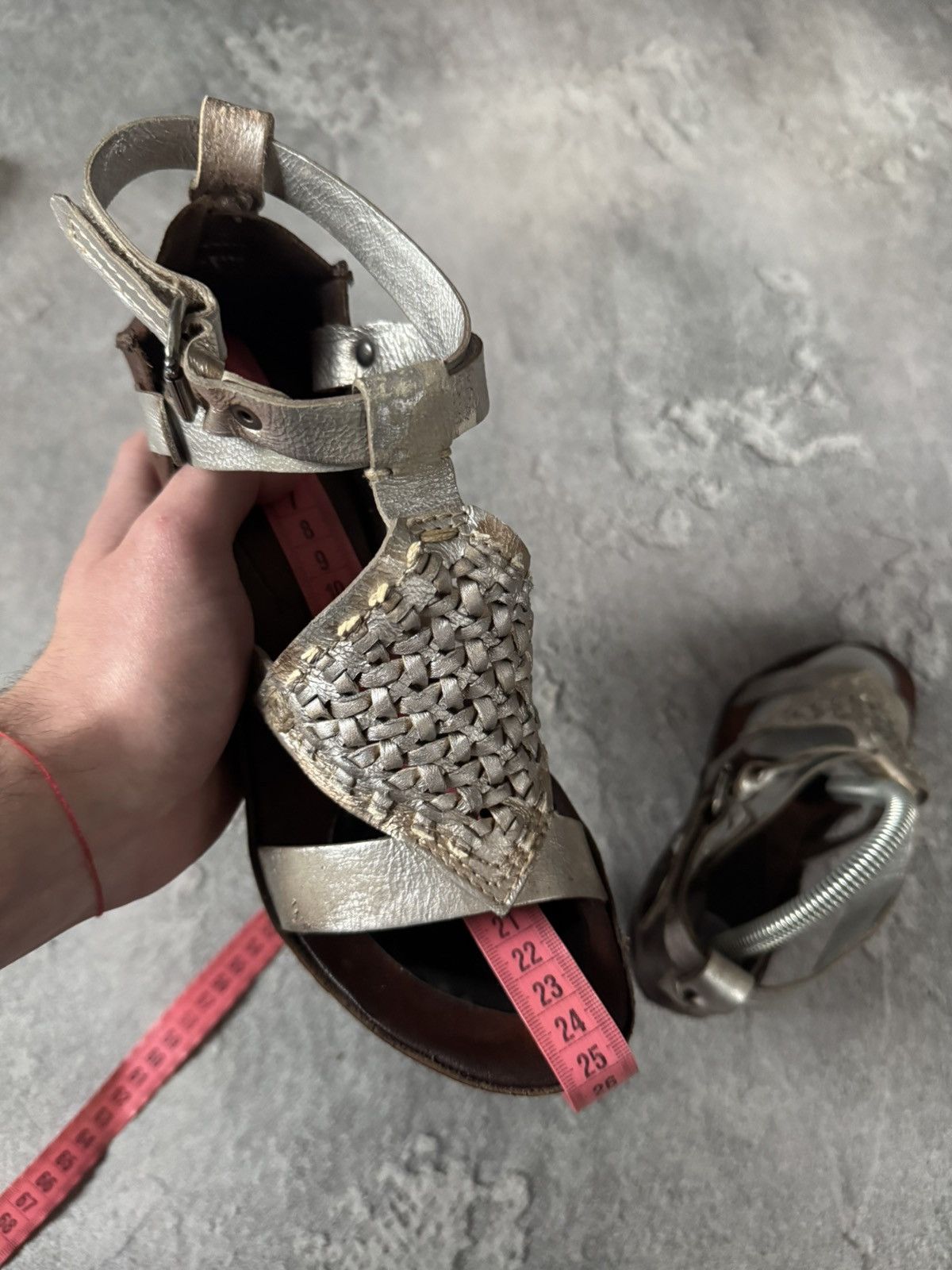 A.S.98 AS98 A.S.98 Airstep 38size avantgarde sandals heels shoes Size US 8 / IT 38 - 22 Thumbnail