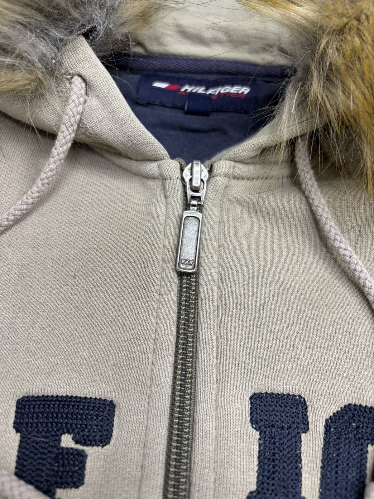 If Six Was Nine Tommy Hilfiger Fur Hood Zip Hoodie Y2K Archive Streetwear Size US M / EU 48-50 / 2 - 19 Thumbnail