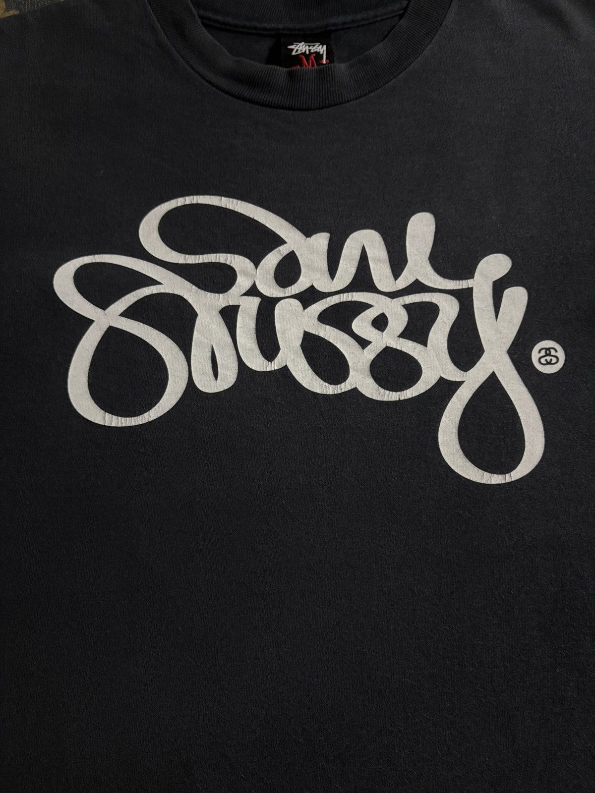 Stussy 🔥🔥Vintage Y2k Sussy Spell Out Tee Size US M / EU 48-50 / 2 - 3 Thumbnail