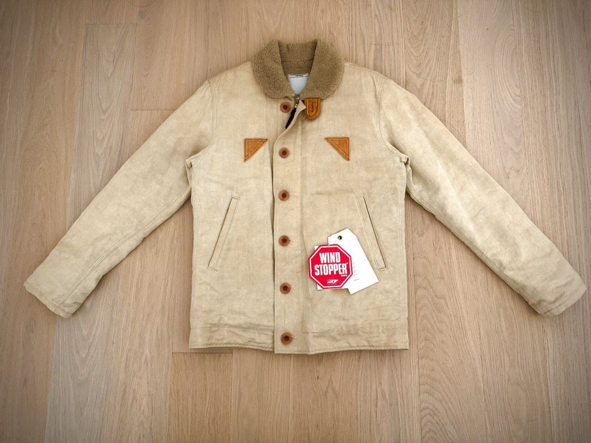 Visvim Visvim Deckhand Jkt N.D. (Lt Mud Shearling) Size US L / EU 52-54 / 3 - 1 Thumbnail