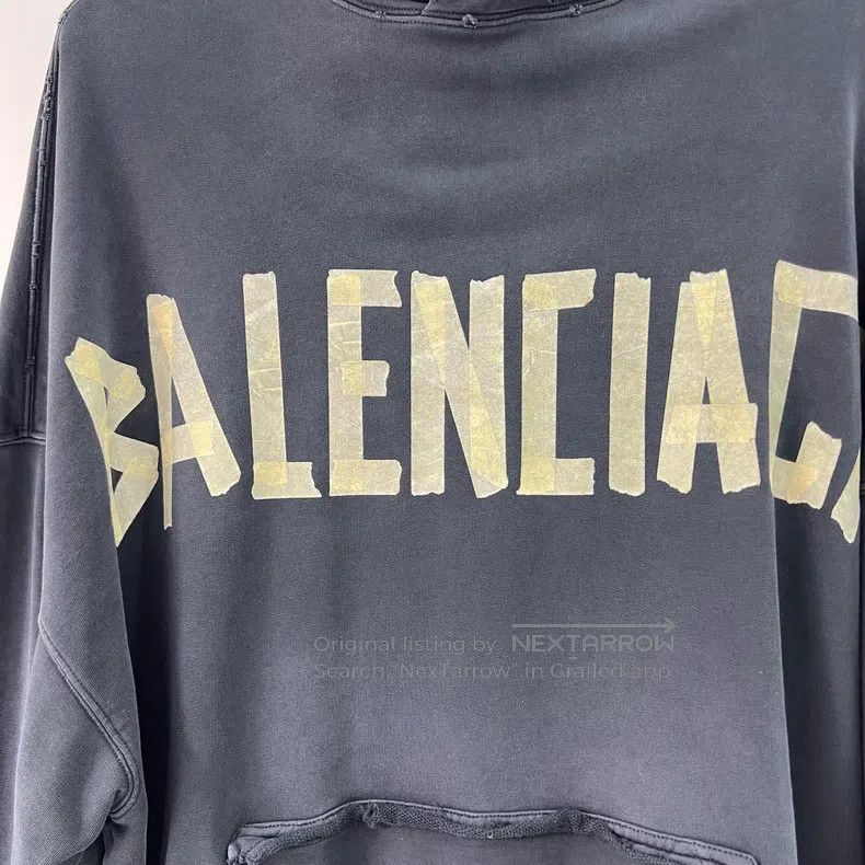 Balenciaga Balenciaga Tape Sweatshirt Size US XL / EU 56 / 4 - 3 Thumbnail