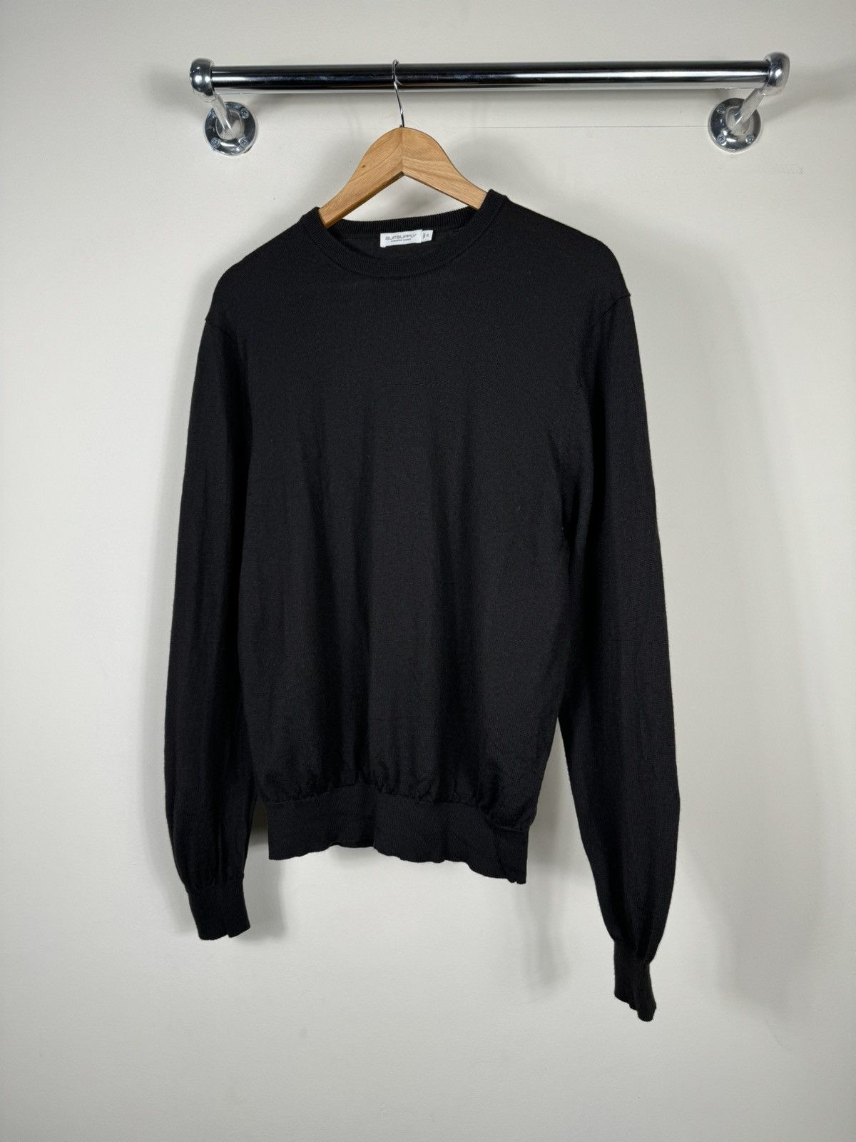 Suitsupply Suitsupply Knit Merino Wool Crewneck Jumper Sweater Size US XL / EU 56 / 4 - 1 Thumbnail