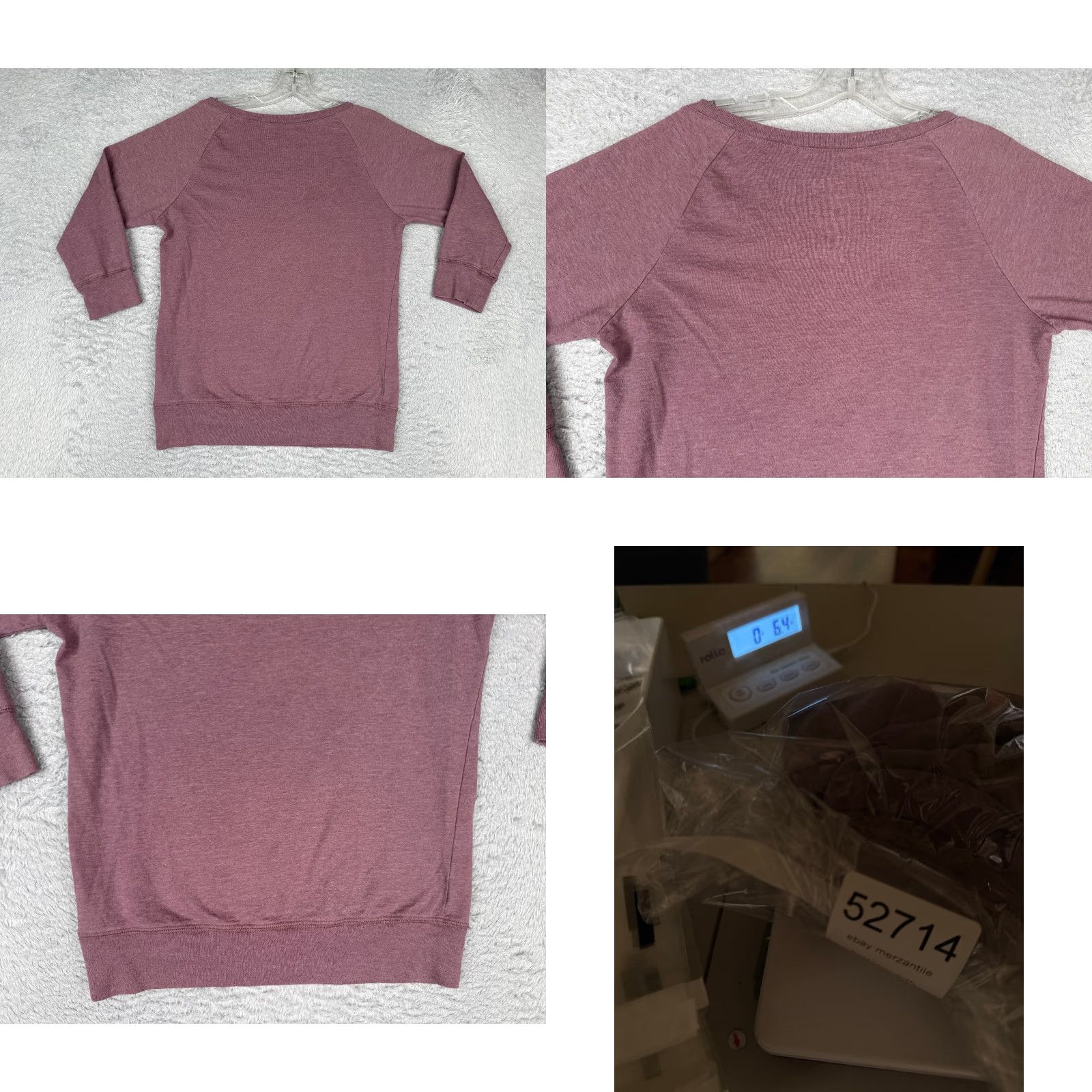 The North Face The North Face Shirt Women S Purple 3/4 Sleeve Cotton Polyester Blend Size S / US 4 / IT 40 - 9 Thumbnail