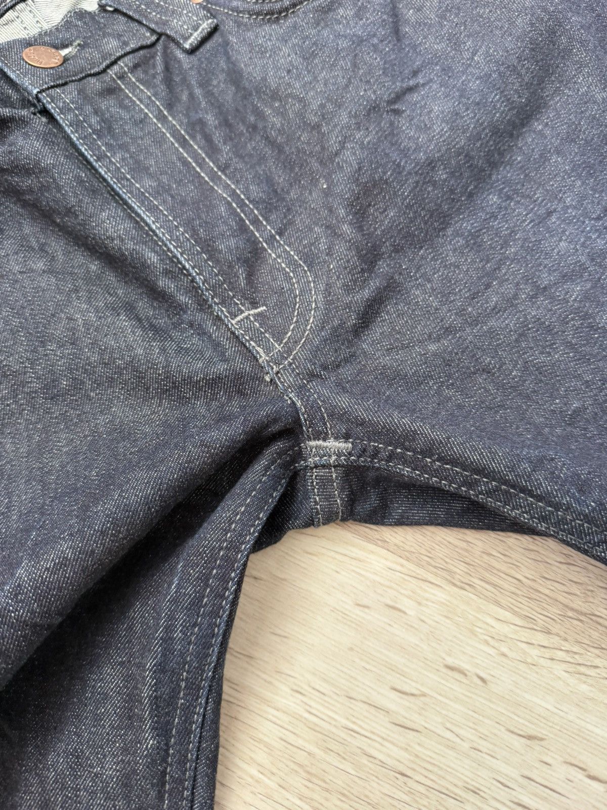 Nudie Jeans Nudie Jeans Thin Finn Dry Dark Grey Denim 32x32 Size US 32 / EU 48 - 14 Thumbnail