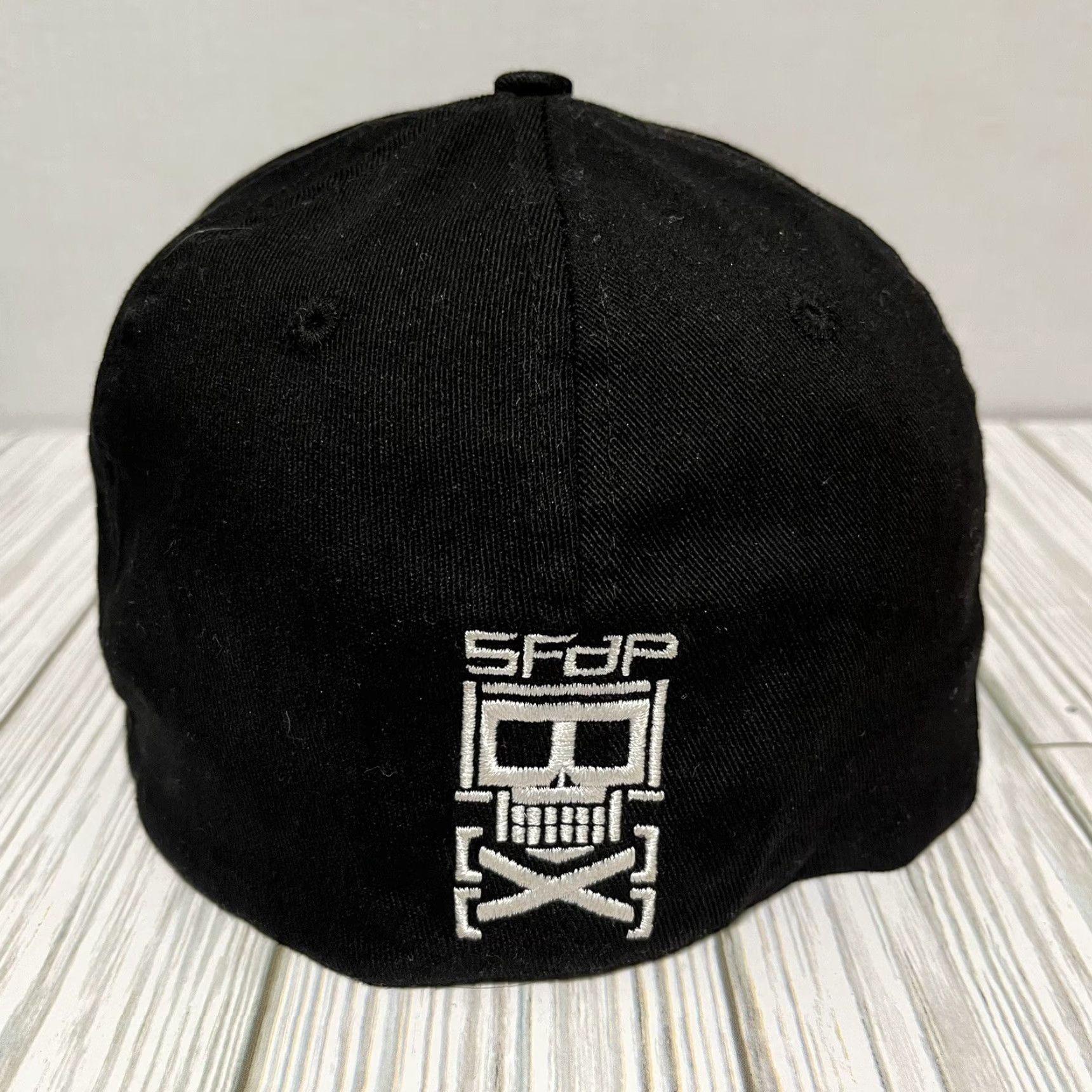 Vintage 5 Finger Death Punch Hat Cap 5FDP F8 Concert Tour Band Black Men’s Size L /Large Size ONE SIZE - 5 Thumbnail