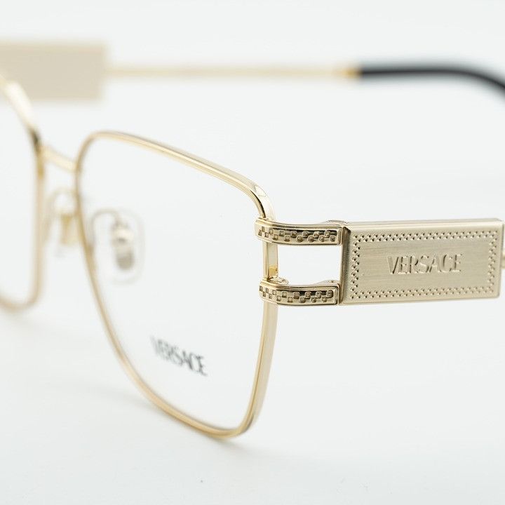Versace Versace VE1301 1002 Eyeglasses Gold 55mm Cat Eye Frame Size ONE SIZE - 10 Thumbnail