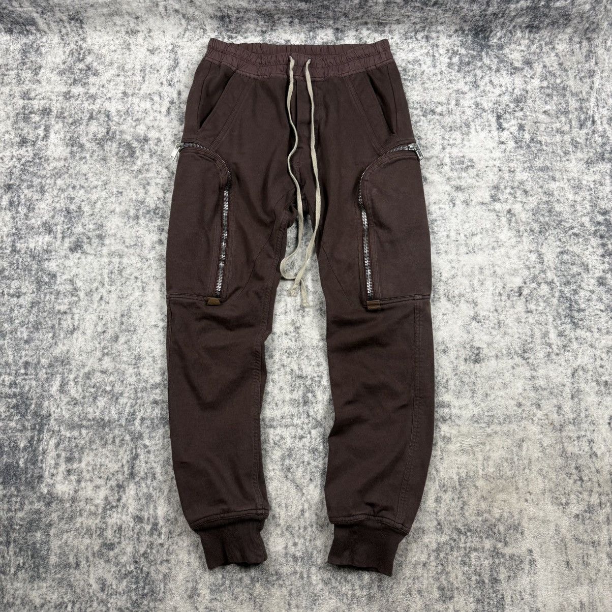Rick Owens RU18S5390-BA Cargo Jogger Pants | Grailed